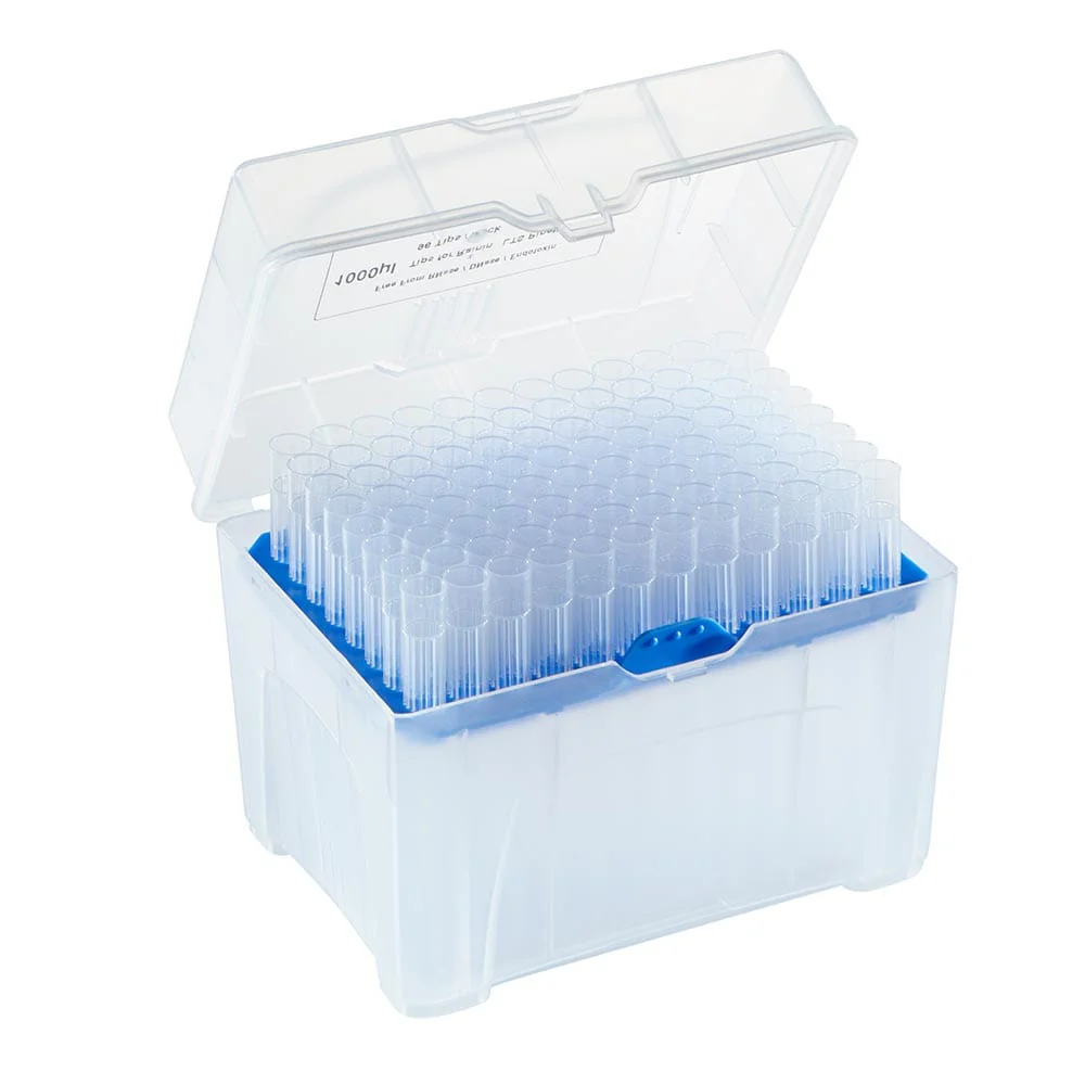 PosiStop Pipette tip, 1000ul, Low-retention, Sterile, graduated, 96/rack, 6 racks box, 10 boxes case