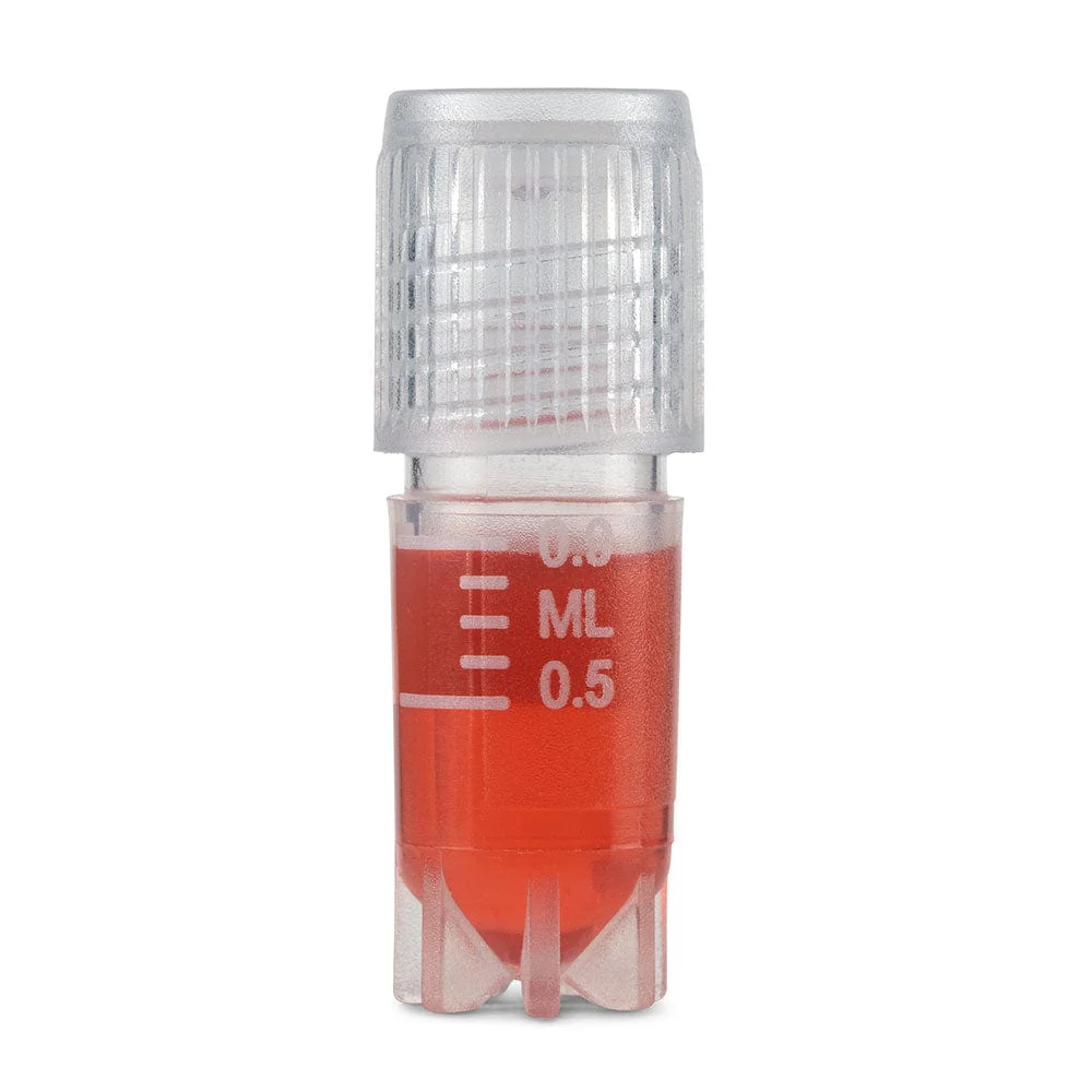 Diamond Essentials Cryogenic Vials, 1.0ml, Sterile, External Threads, Attached SC, CB, SS, PG, WS