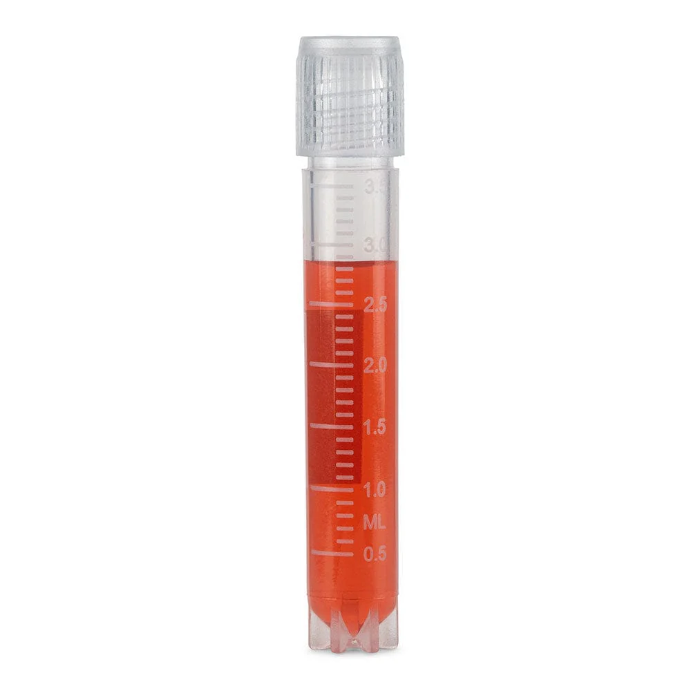 Diamond Essentials Cryogenic Vials, 4.0ml, Sterile, External Threads, Attached SC, CB, SS, PG, WS