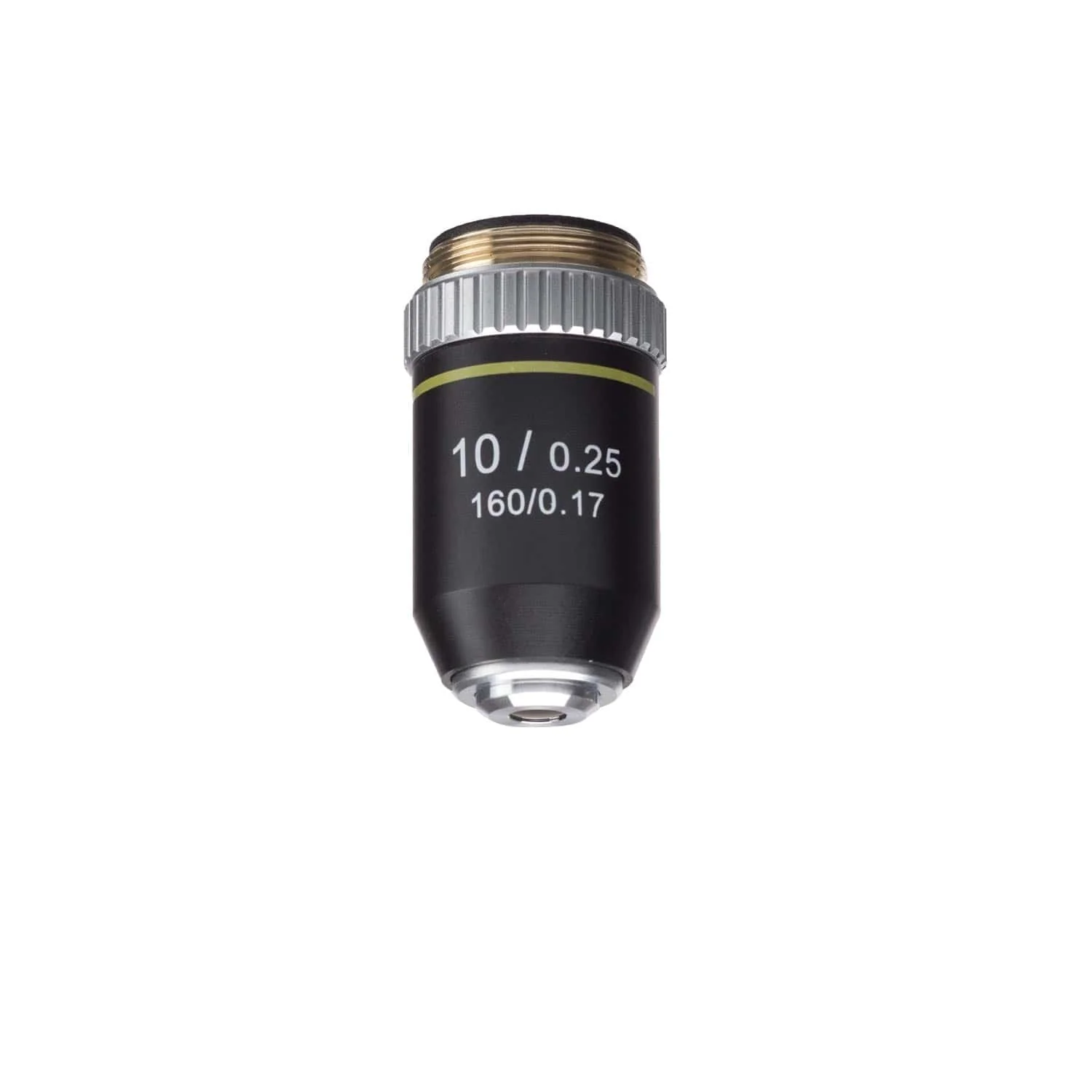 AmScope 10X Achromatic Microscope Objective with Black Finish