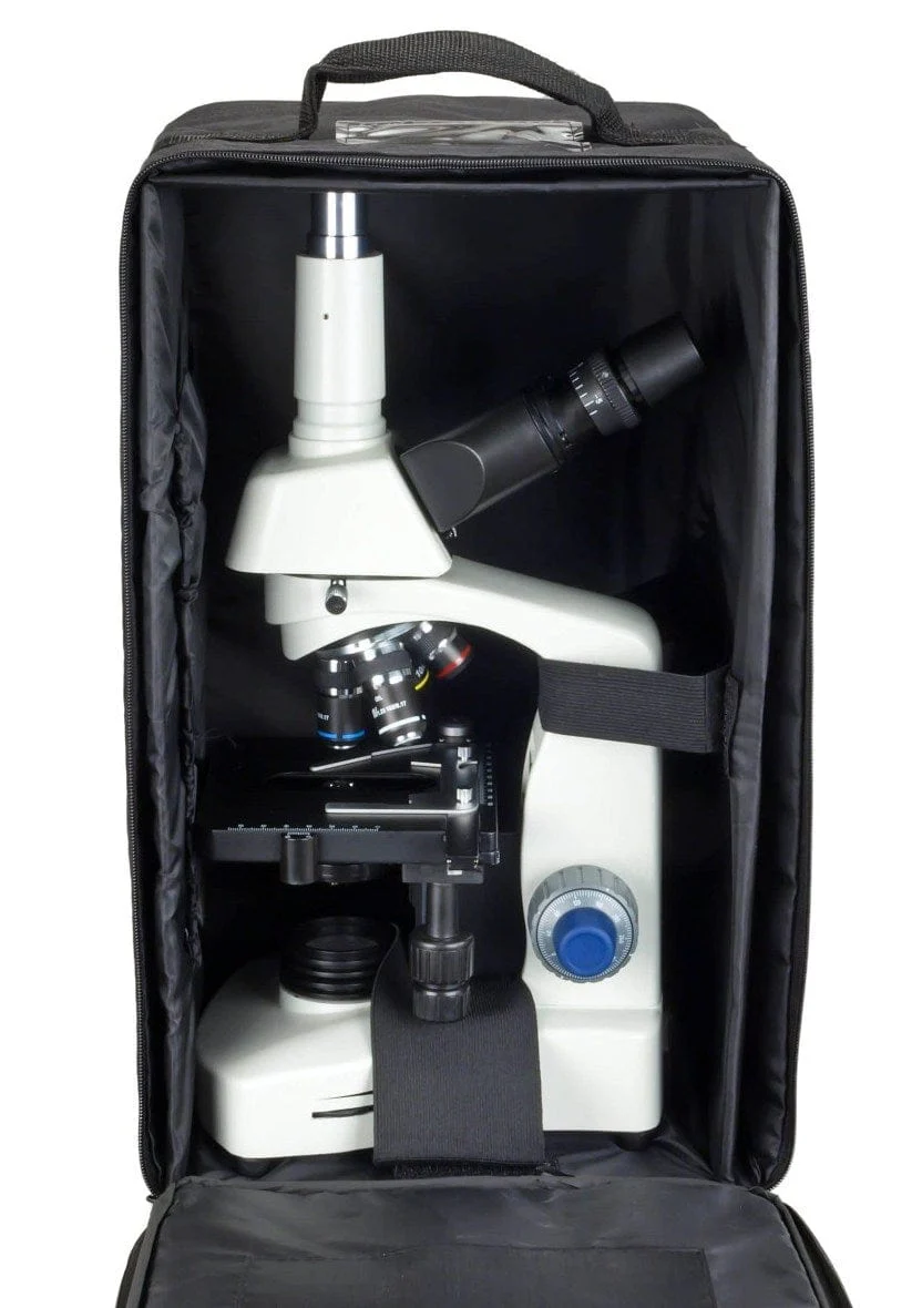 Large Vinyl Carrying Case for Microscopes with Handle and Straps - Image 7