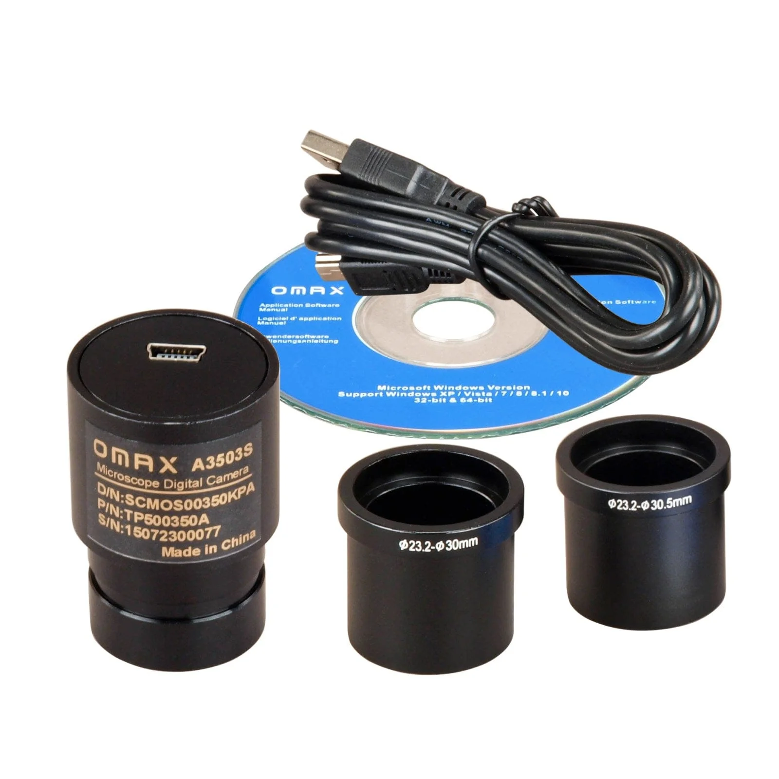 OMAX 0.3MP USB 2.0 Digital Eyepiece Camera for Microscopes