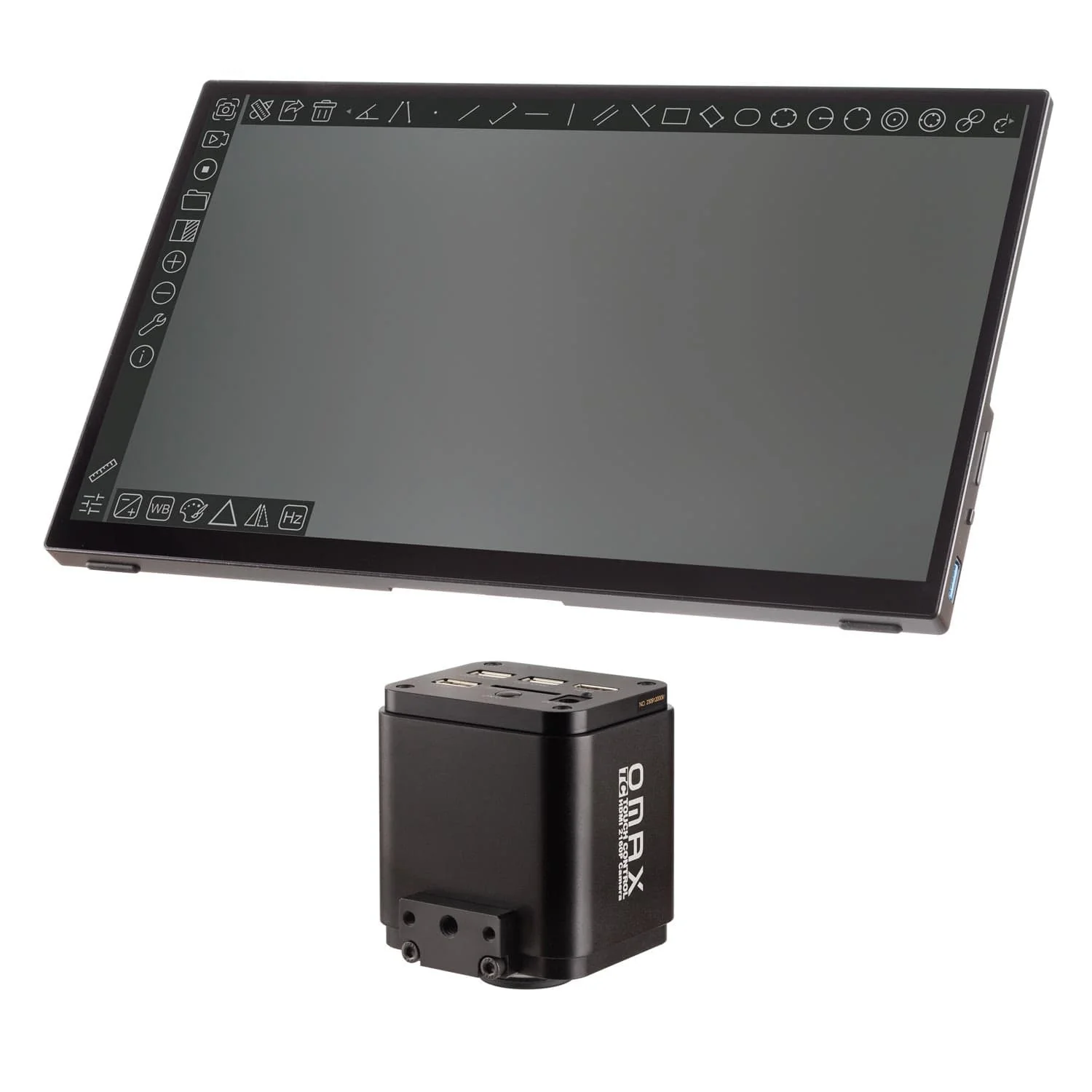 4K Touch Control Video System for Microscopes with 13.3" Screen
