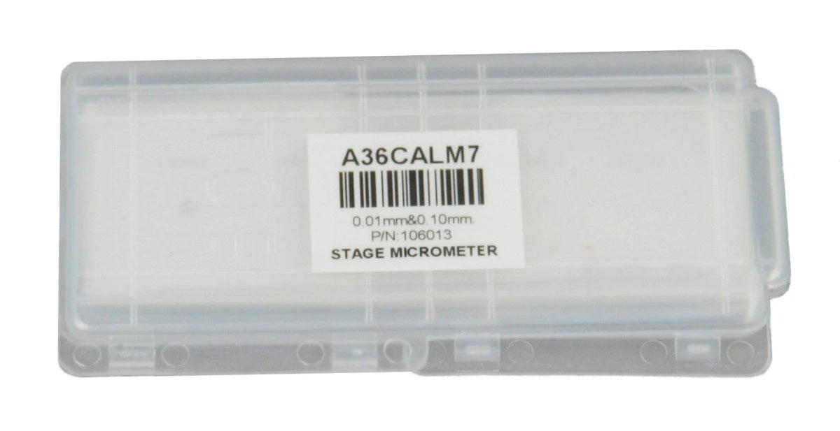 0.1mm & 0.01mm Microscope Calibration Slide - Image 3