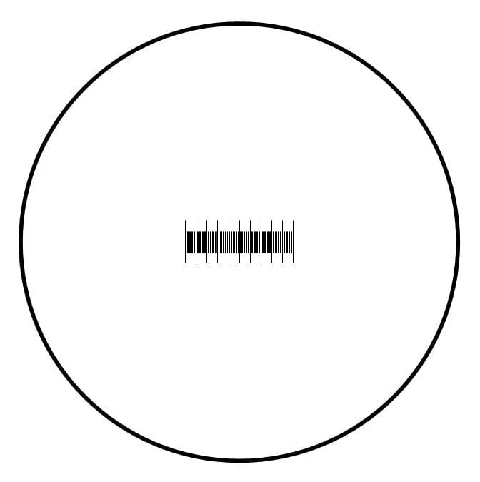 0.1mm & 0.01mm Microscope Calibration Slide - Image 5