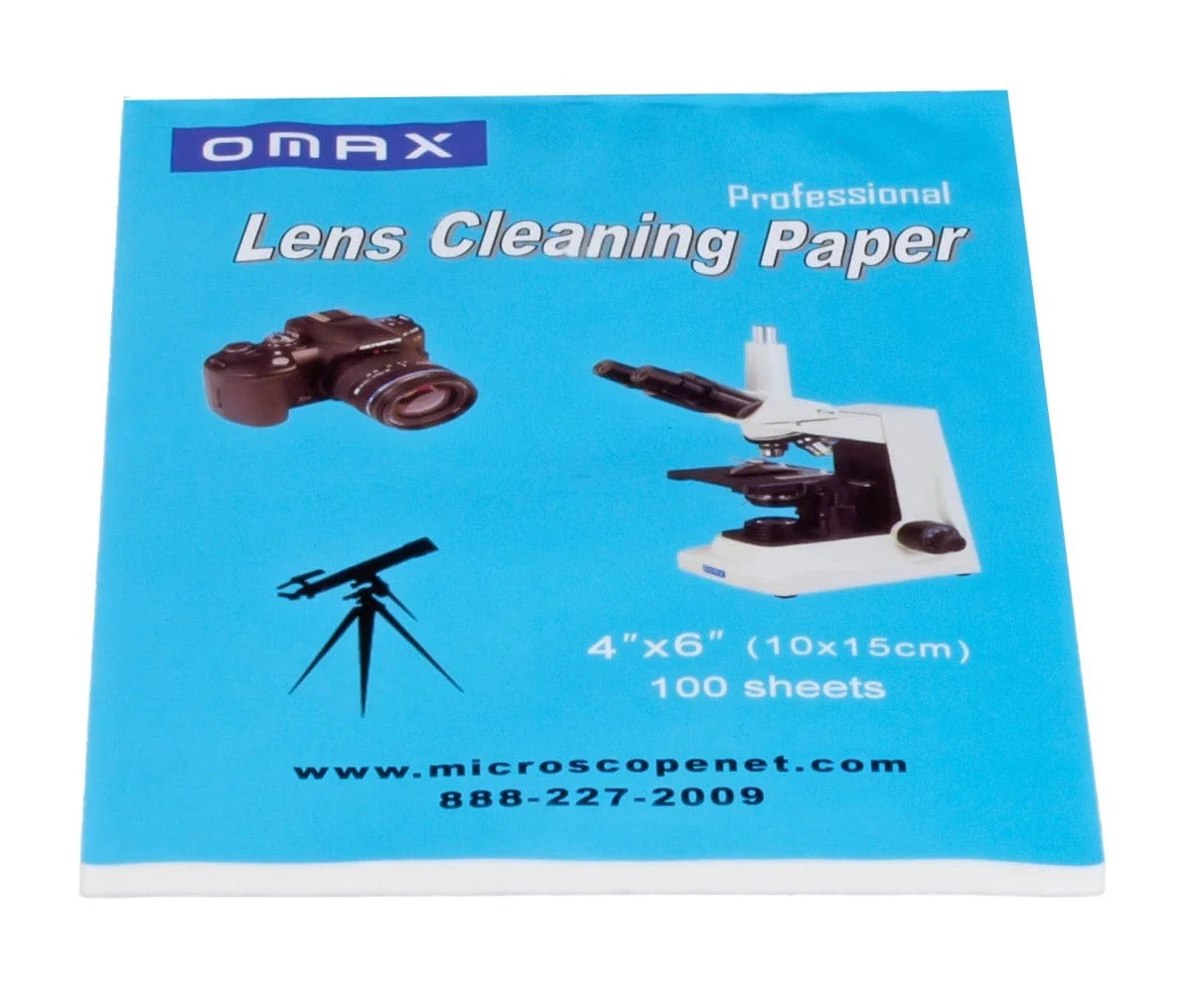 100-Piece Blank Glass Slides with Cover Slips plus 100-sheet Lens Cleaning Paper - Image 5