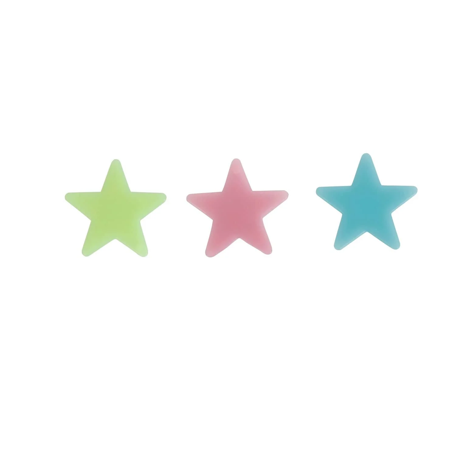 AmScope 1.18” Glow in the Dark Stars 100PC W/ Double-Sided Adhesive Foam Tape - Image 3