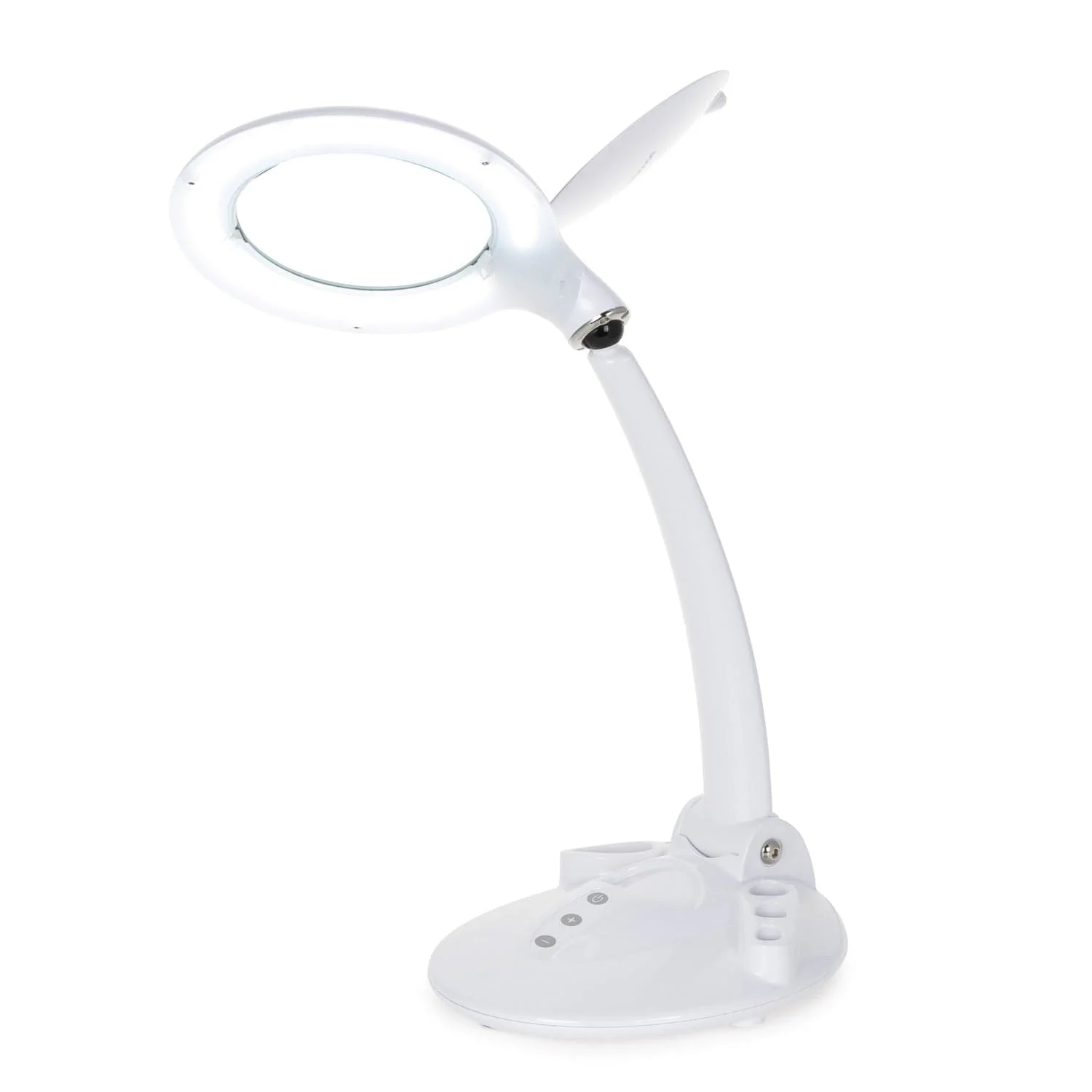 AmScope 1.75X Magnification 5" Diameter Lens 60 LED Desktop Magnifying Lamp - Image 3