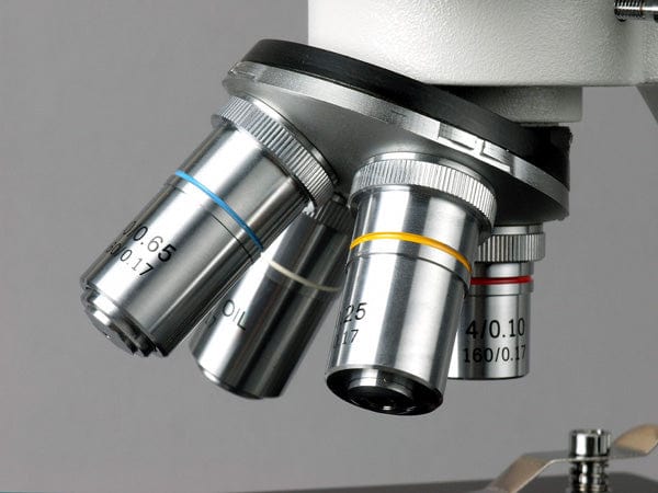 AmScope B100 Series Biological Binocular Compound Microscope 40X-2000X Magnification with LED and 5MP USB Digital Camera - Image 7