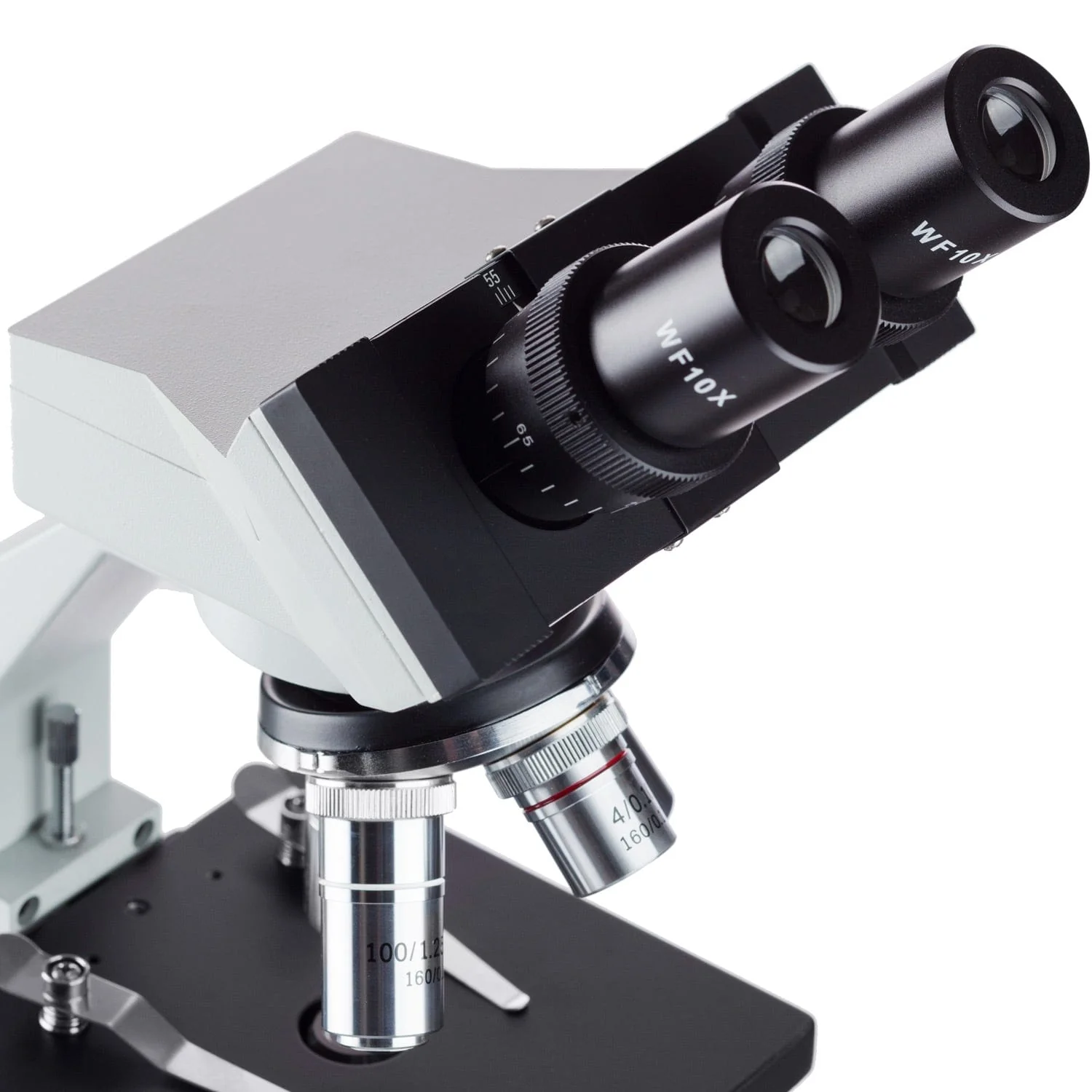 Amscope B100C Monocular Compound Microscope for Kids STEM Education Microscopes, Student Lab Microscopes, Biological Science Microscopes - Image 2