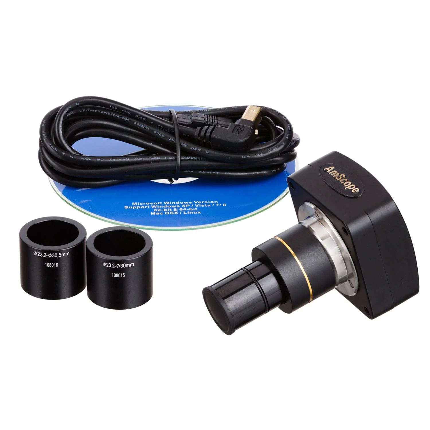 40X-2000X Student Binocular Microscope + 5MP Camera - Image 3