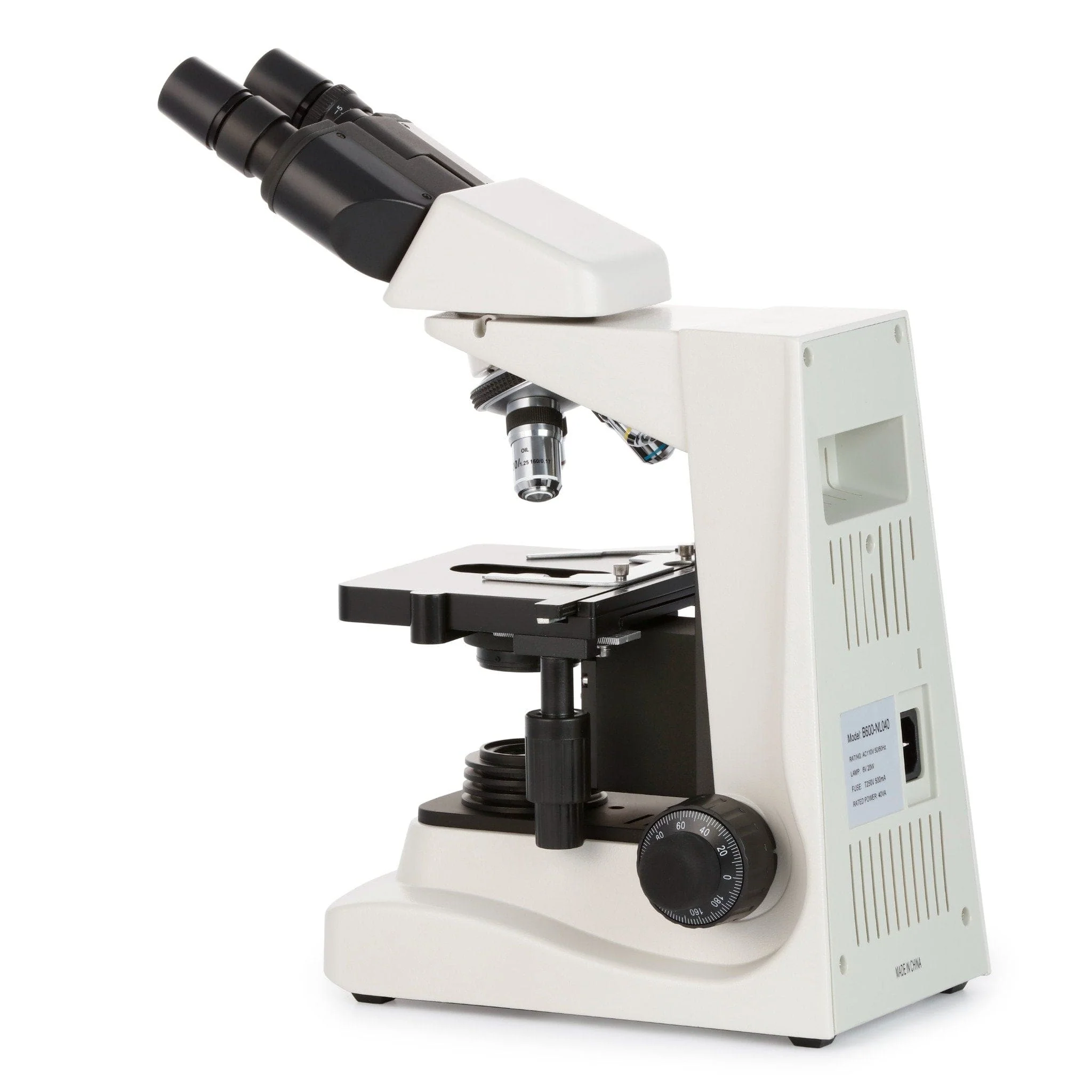 AmScope B600 Advanced Phase Contrast Binocular Compound Microscope 40X-1600X Magnification - Image 4