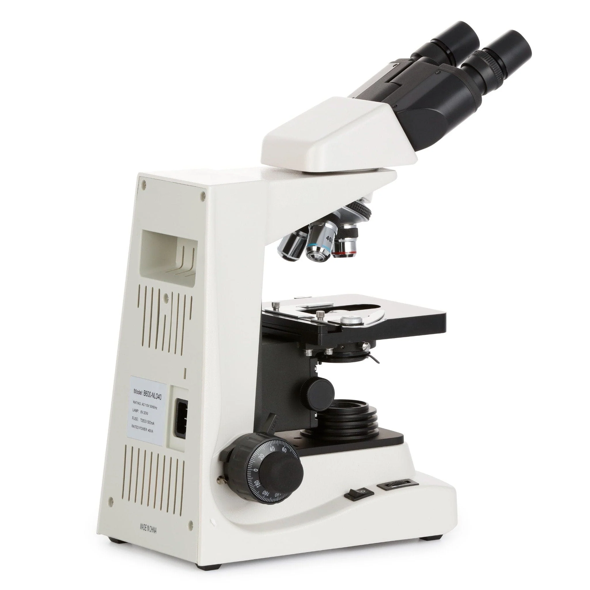 AmScope B600 Advanced Phase Contrast Binocular Compound Microscope 40X-1600X Magnification - Image 5