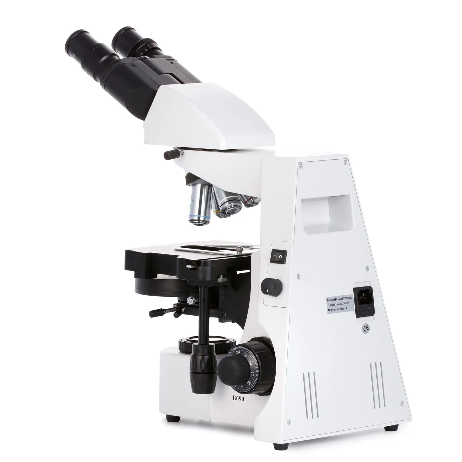 40X-2000X Infinity Kohler Plan Achromatic Binocular Compound Microscope - Image 2