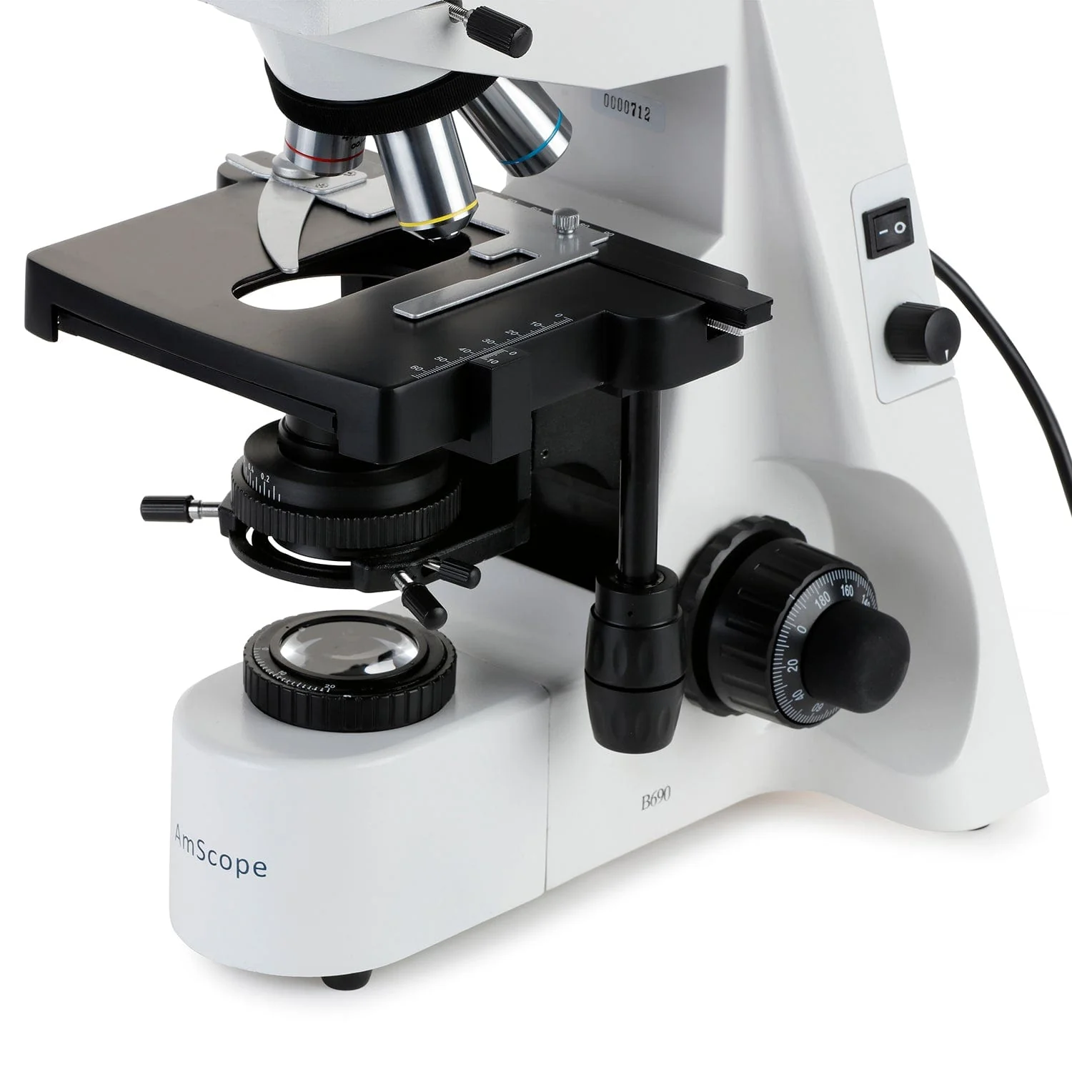 AmScope B690 Series Binocular Compound Microscope with Koehler Illumination - Image 12