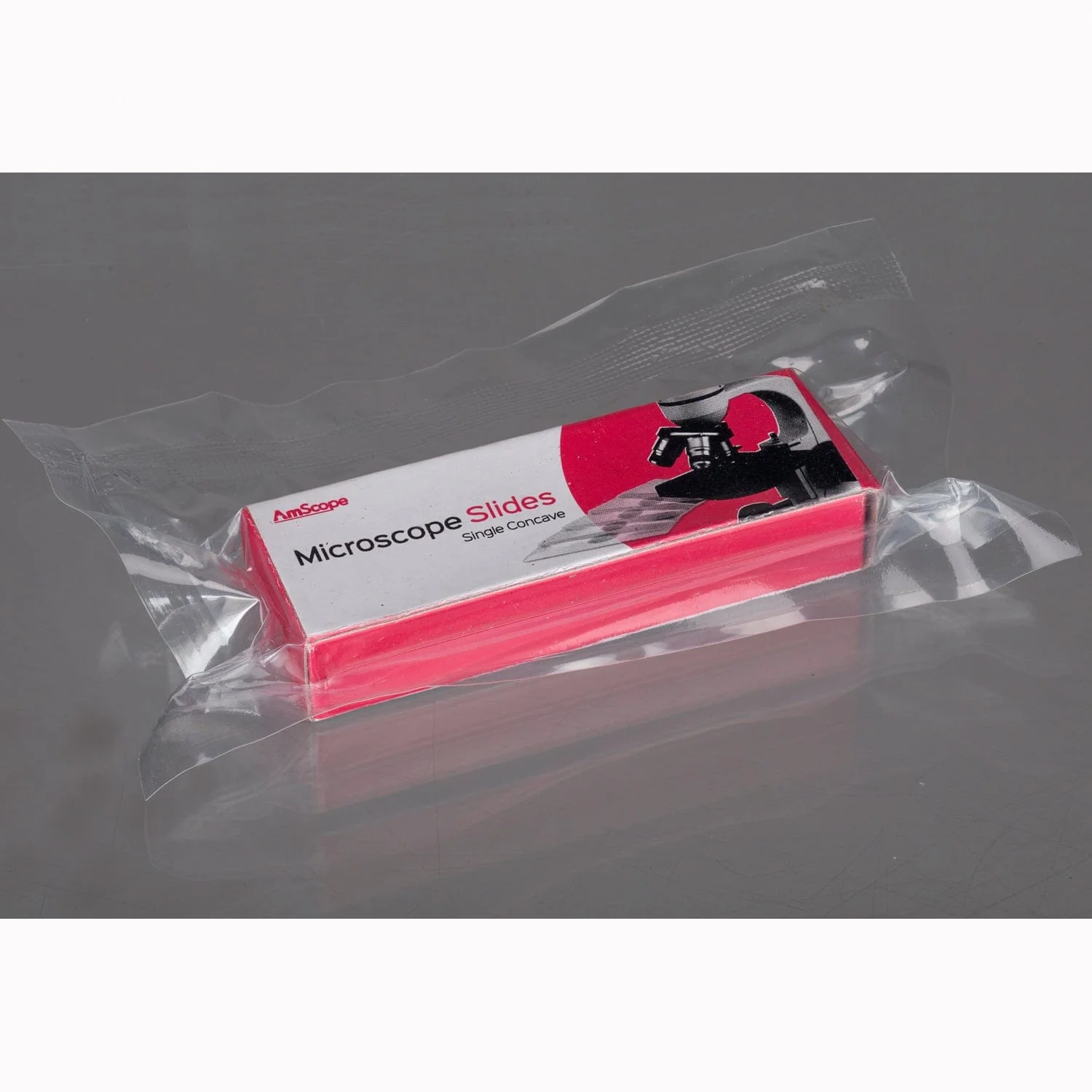 AmScope Microscope Slides: Single Depression Concave Pack of 12 - Image 2