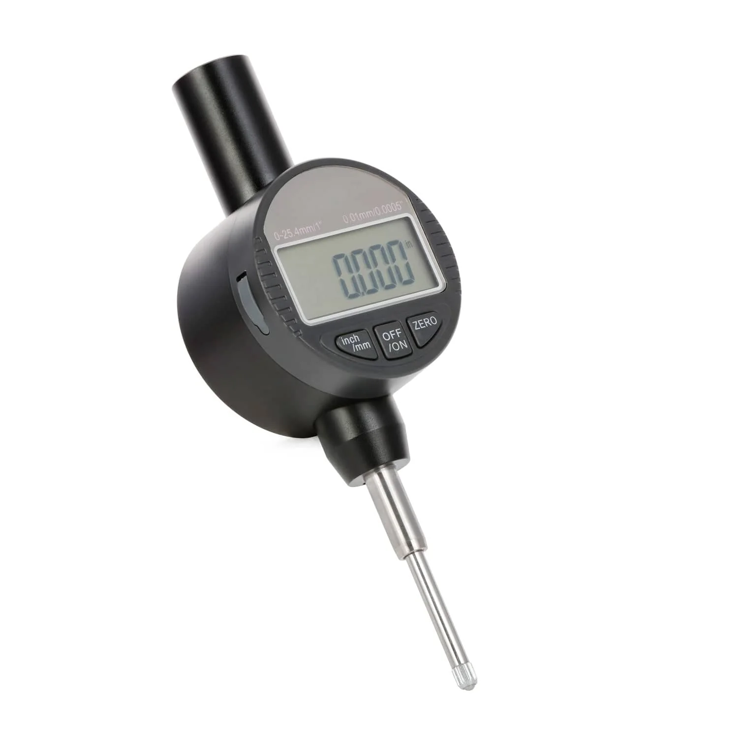 AmScope Digital Dial Indicator 3V w/ ±0-25.4mm/1" Range, ±0.01mm Accuracy, & Data Transfer Cable - Image 5