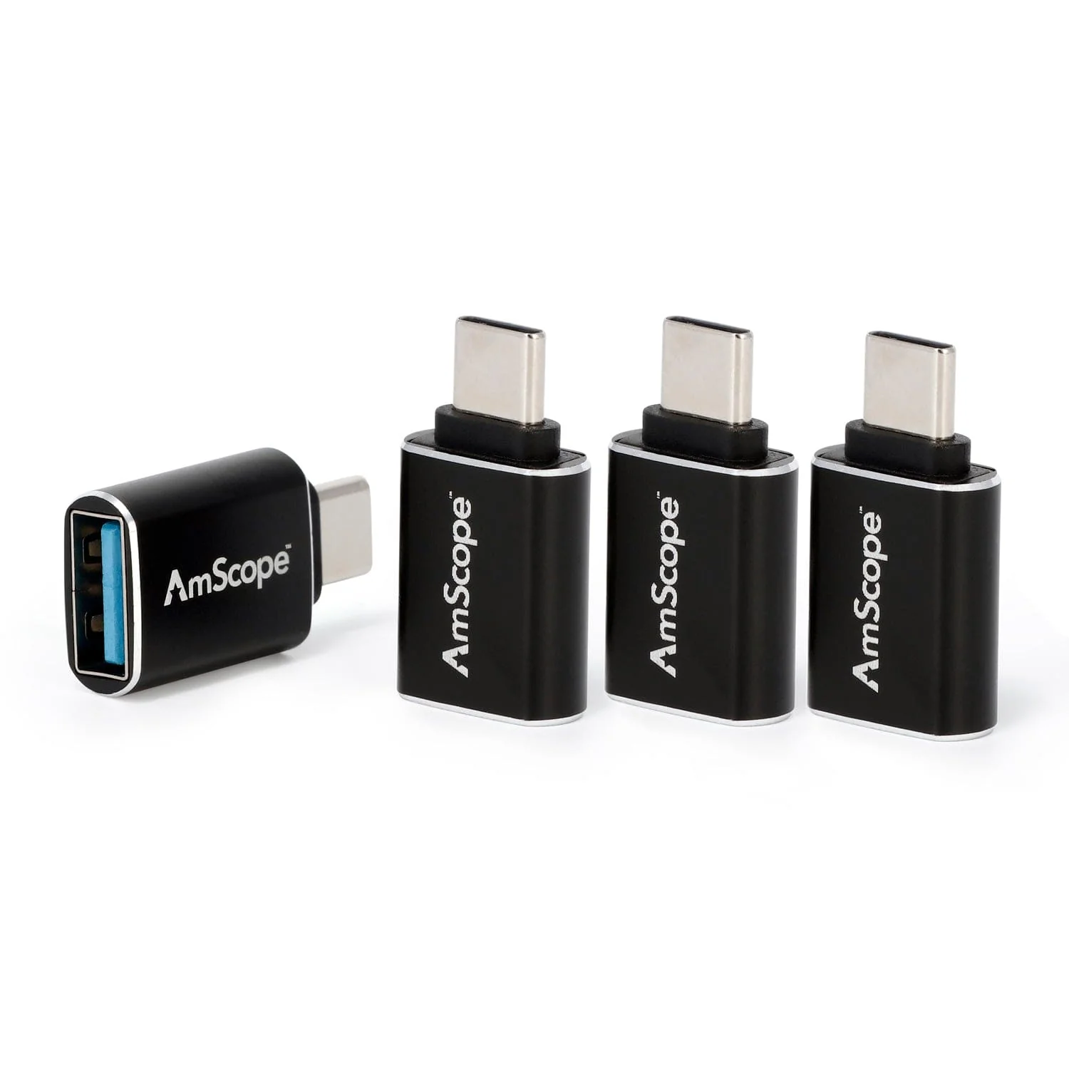 AmScope USB 3.0 Female to USB-C Male Cable Adapter - Image 3