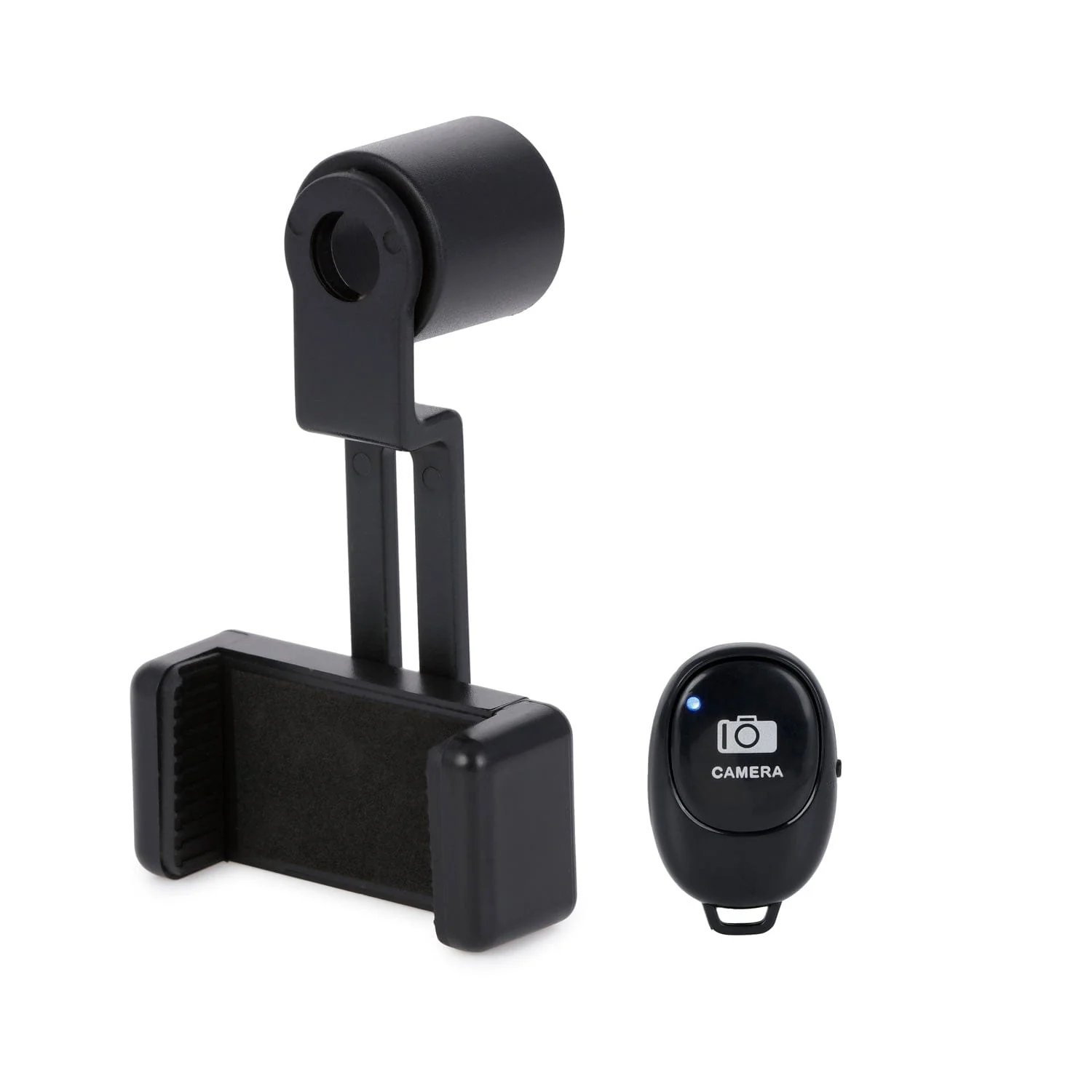 AmScope Smartphone Mount Kit for Compound Microscope with Bluetooth Remote - Image 2