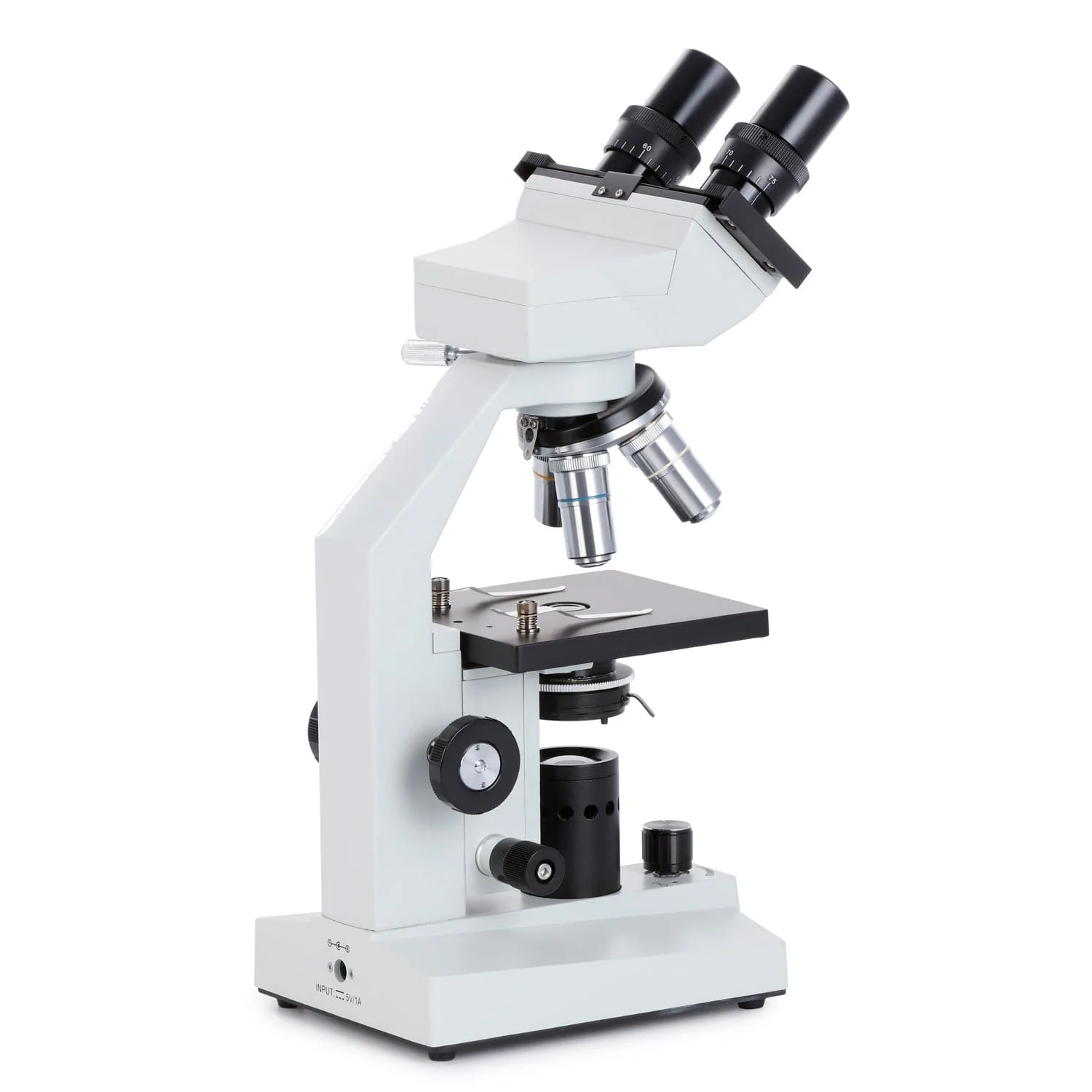 AmScope B100 Series Biological Binocular Compound Microscope With LED and Optional Digital Camera - Image 11