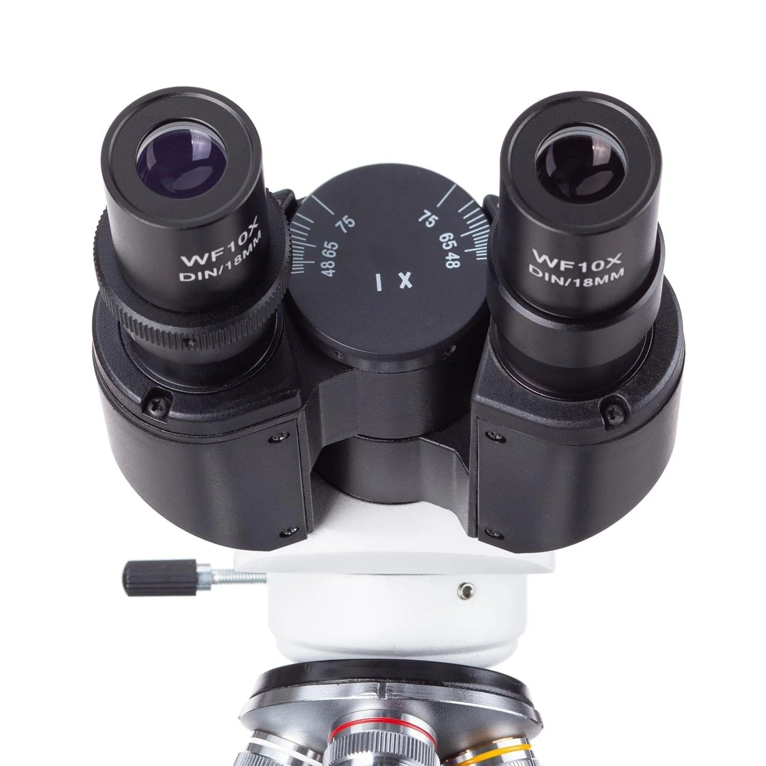 AmScope B120 Series LED Darkfield Binocular Compound Microscope with Siedentopf Head, 3D Mechanical Stage and Optional Digital Camera - Image 12
