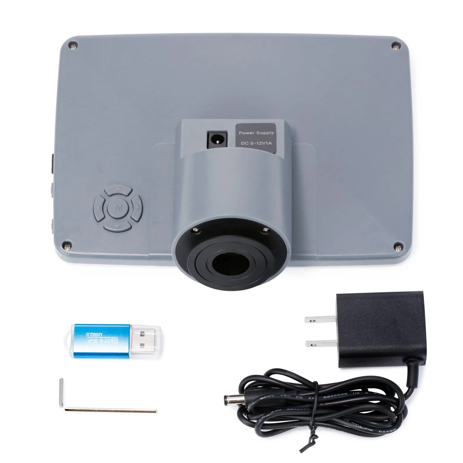 AmScope B270 Series Advanced Student & Professional LED Compound Microscope w/ 7" Digital Display Camera Head - Image 5