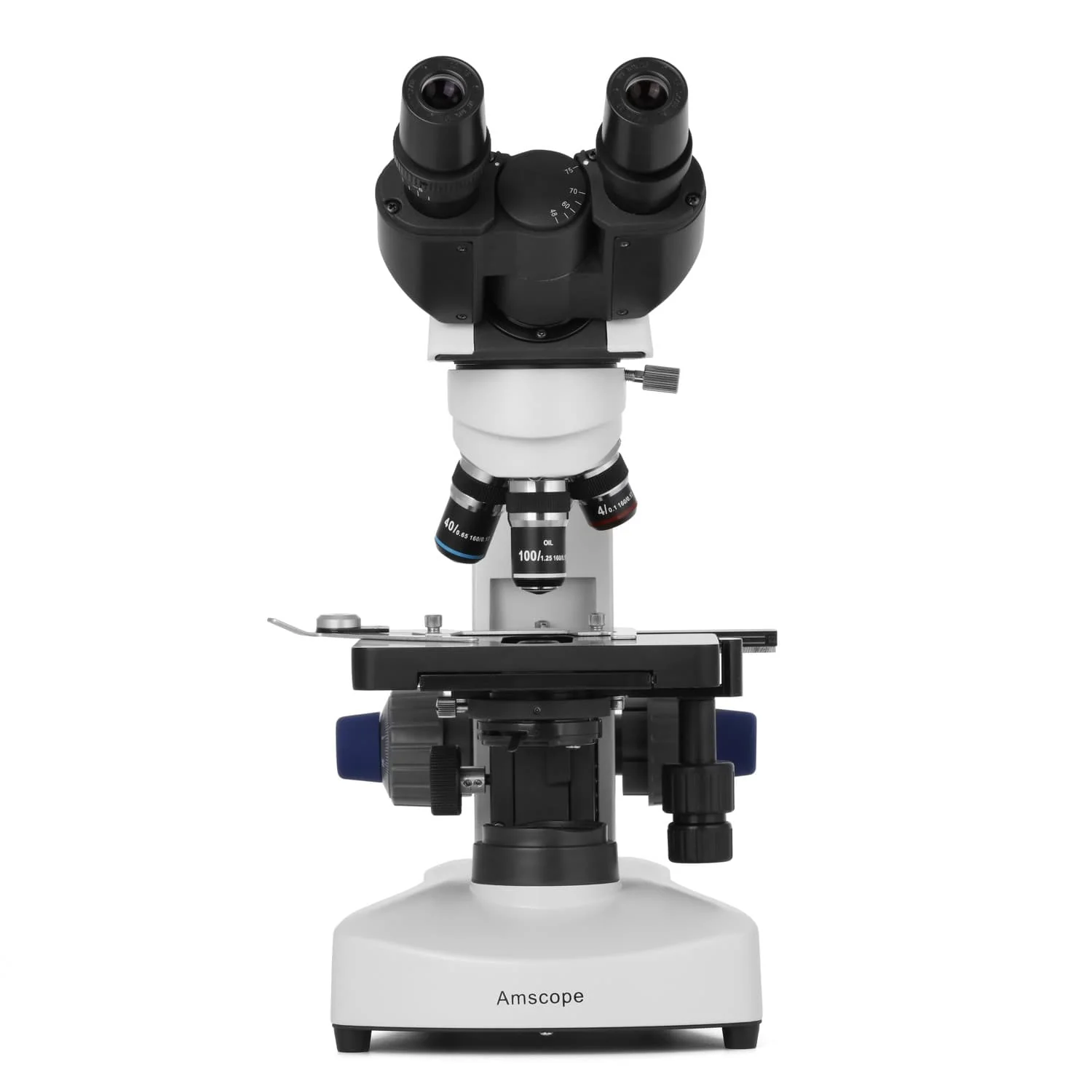 AmScope B340 Series Darkfield Binocular Compound Microscope with 3W LED and Optional Digital Camera - Image 11