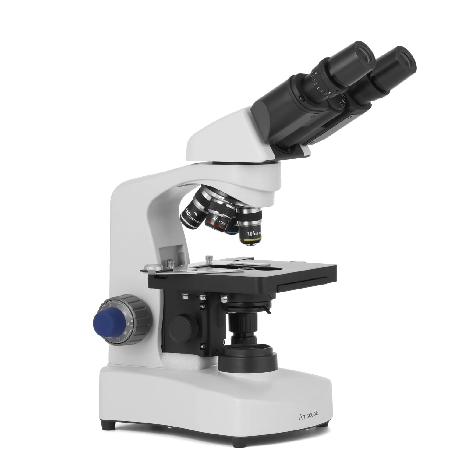 AmScope B340 Series Darkfield Binocular Compound Microscope with 3W LED and Optional Digital Camera - Image 7