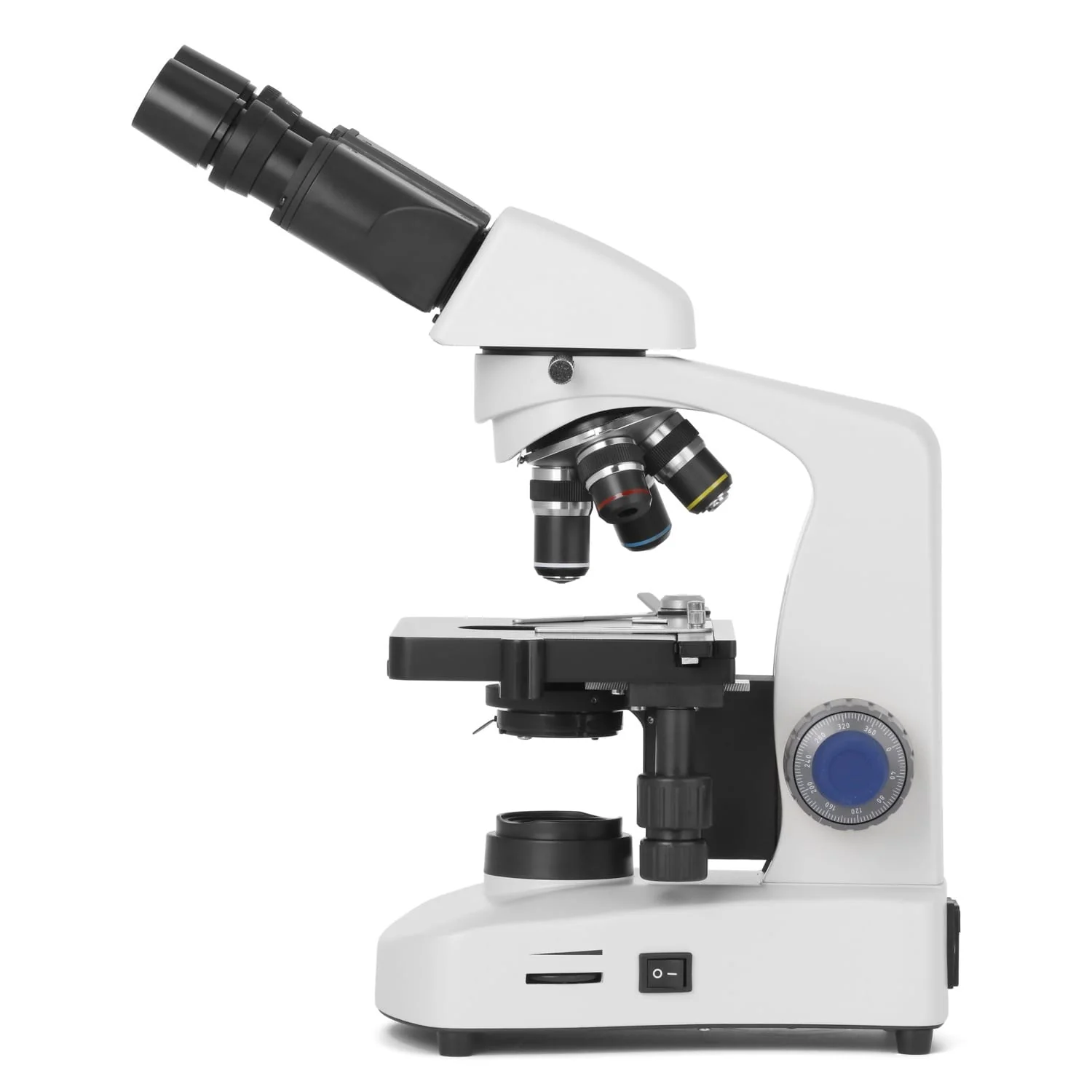 AmScope B340 Series Darkfield Binocular Compound Microscope with 3W LED and Optional Digital Camera - Image 8