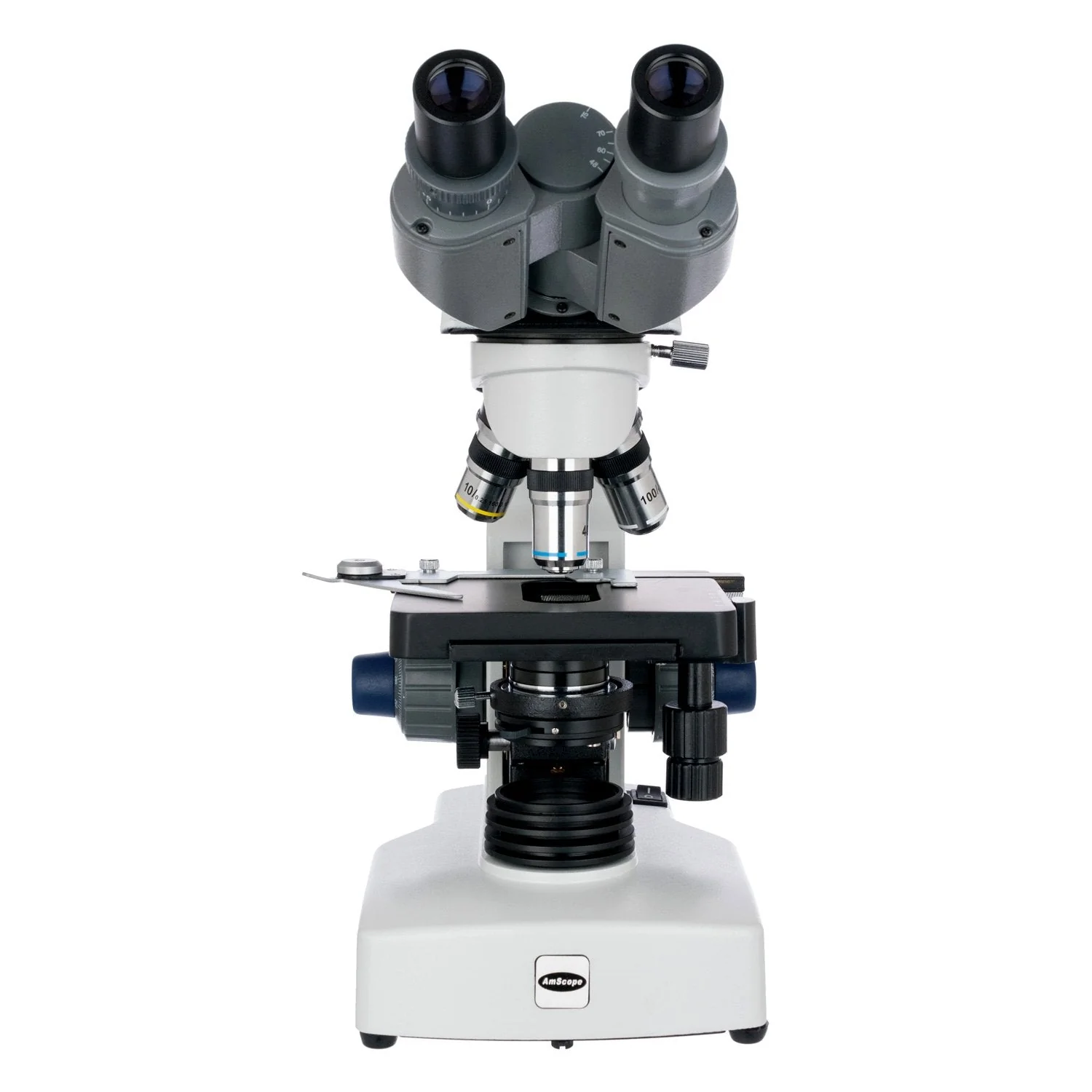 AmScope B450 Series Biological LED Binocular Compound Microscope with Optional Camera - Image 8