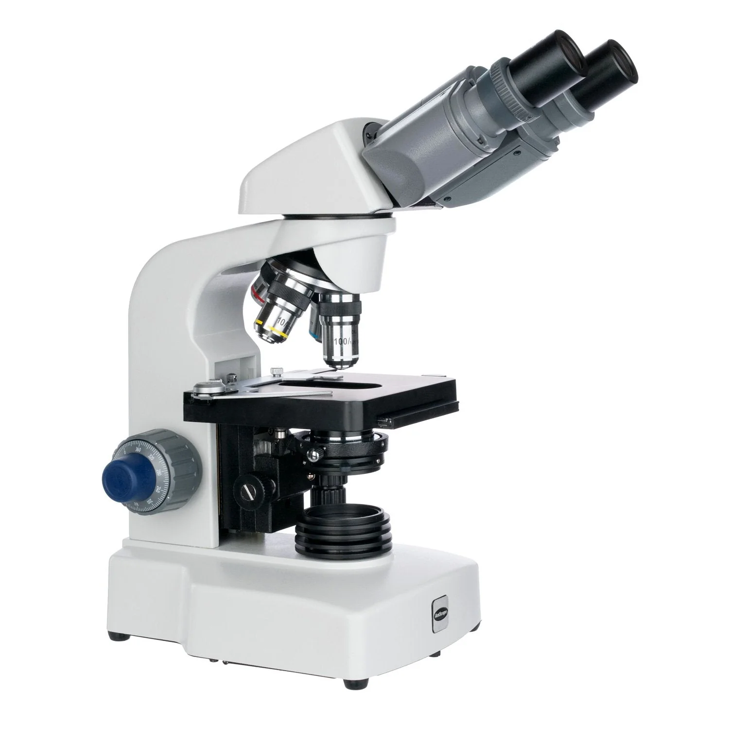 AmScope B450 Series Biological LED Binocular Compound Microscope with Optional Camera - Image 9