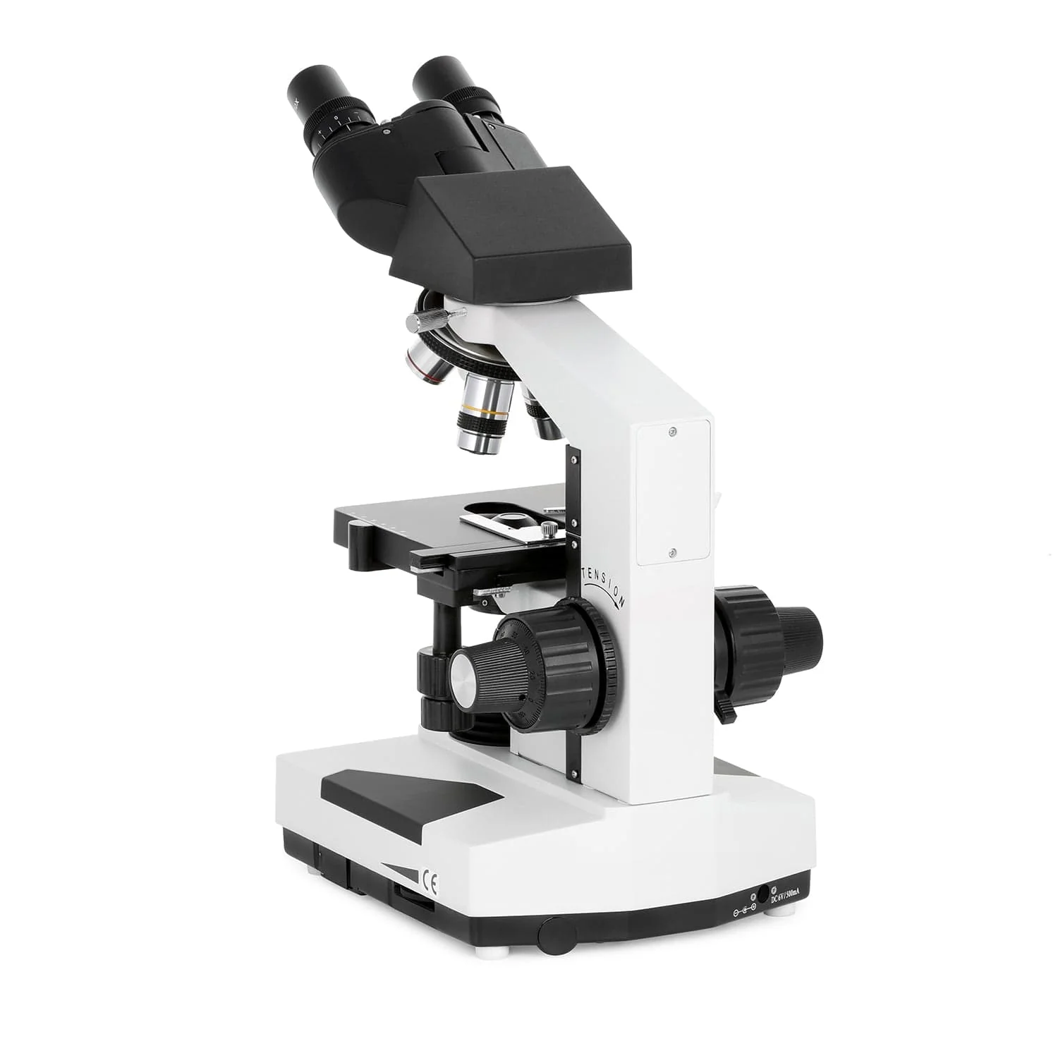 AmScope B490 Series Professional LED Biological Binocular Compound Microscope w/3D Mechanical Stage and Optional Digital Camera - Image 9
