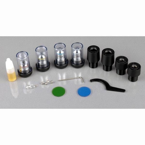 AmScope B590 Series Biological Laboratory Binocular Compound Microscope with 20W Halogen, 3D Mechanical Stage and Optional Digital Camera - Image 10