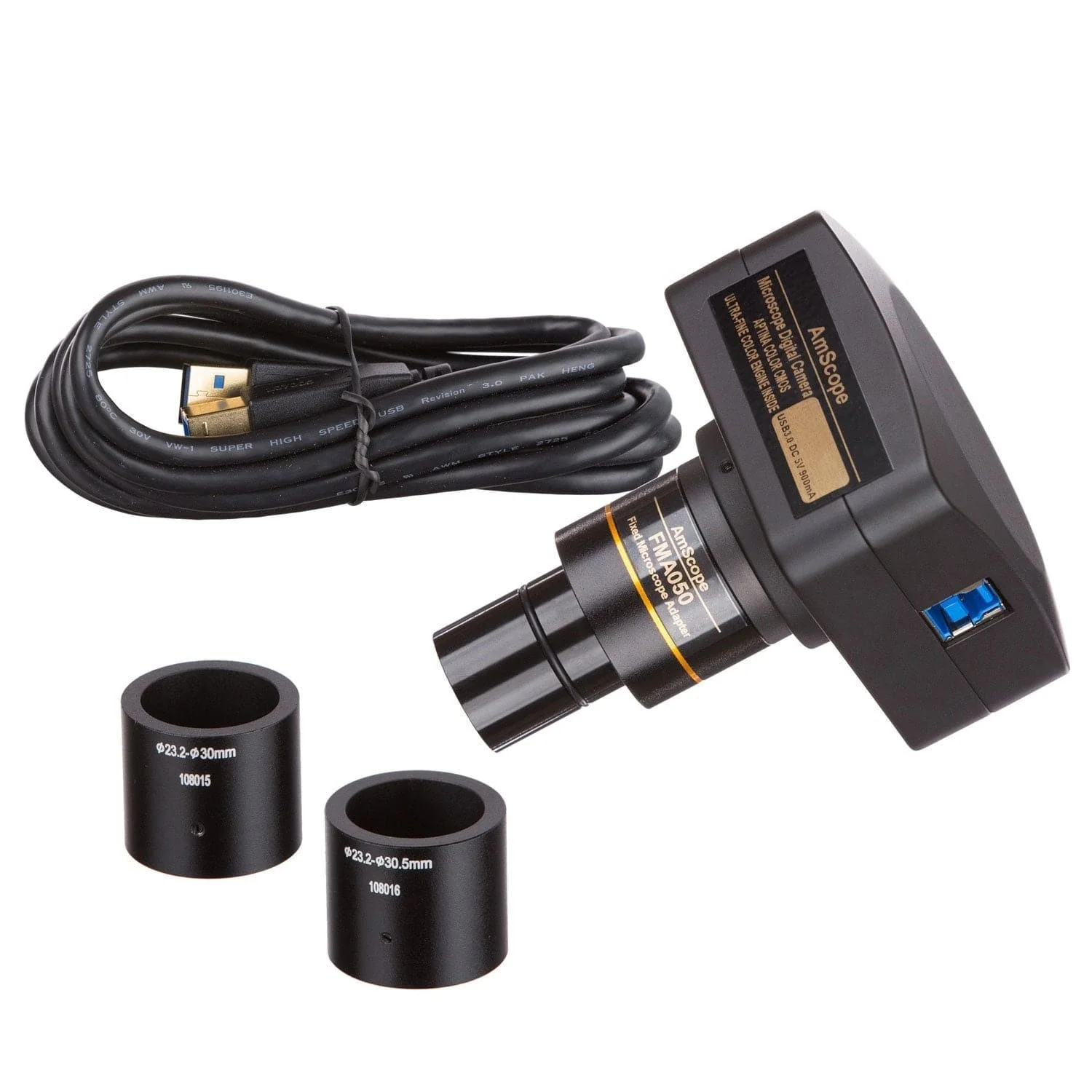 AmScope B660 Series Professional Biological Binocular Compound Microscope with 20W Halogen Kohler Illumination, 3D Mechanical Stage and Optional Digital Camera - Image 6