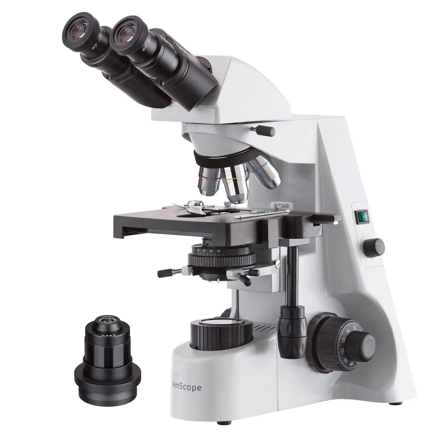 AmScope B690 Series Koehler Brightfield, Darkfield Binocular Compound Microscope with Optional Digital Camera