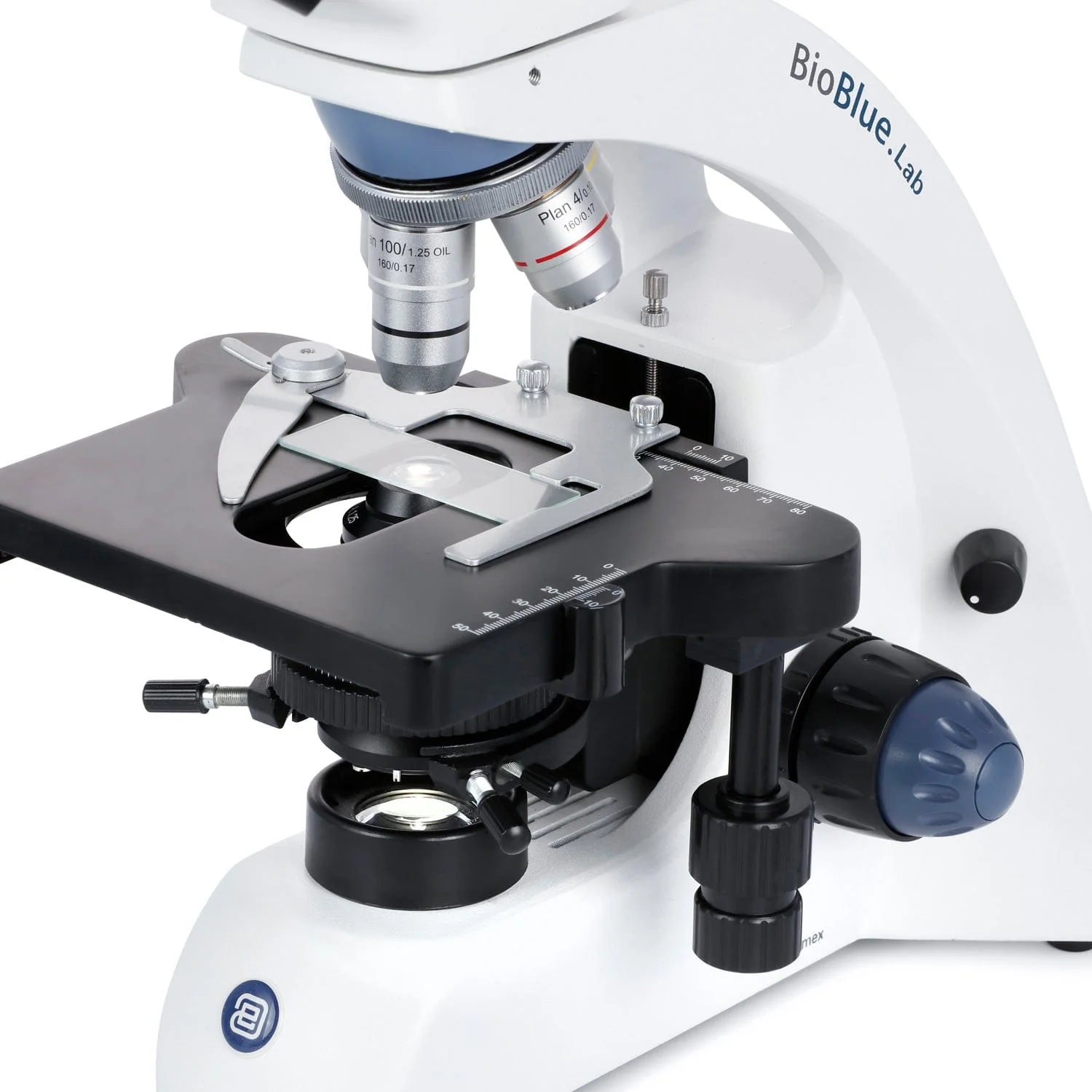 Euromex BioBlue Series Lab Binocular Compound Microscope 40X-1000X Magnification with Plan Objectives - Image 3
