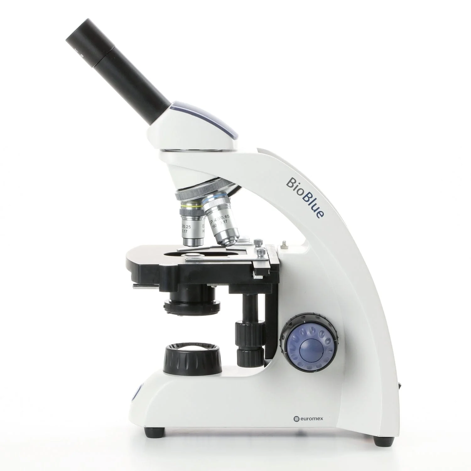Euromex BioBlue Series Portable Monocular Compound Microscope with Mechanical X-Y Stage - Image 6