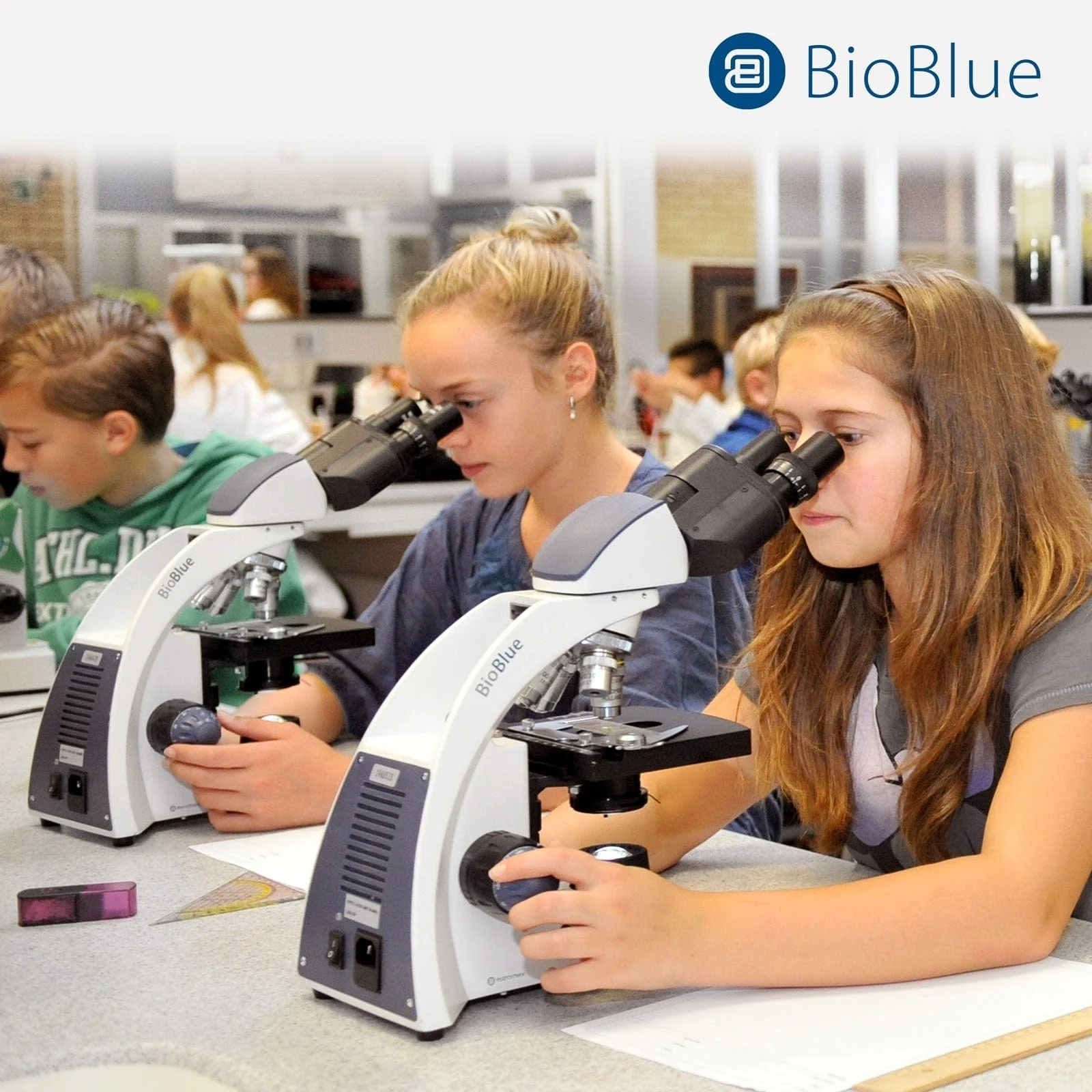 Euromex BioBlue Series Portable Binocular Compound Microscope - Image 4
