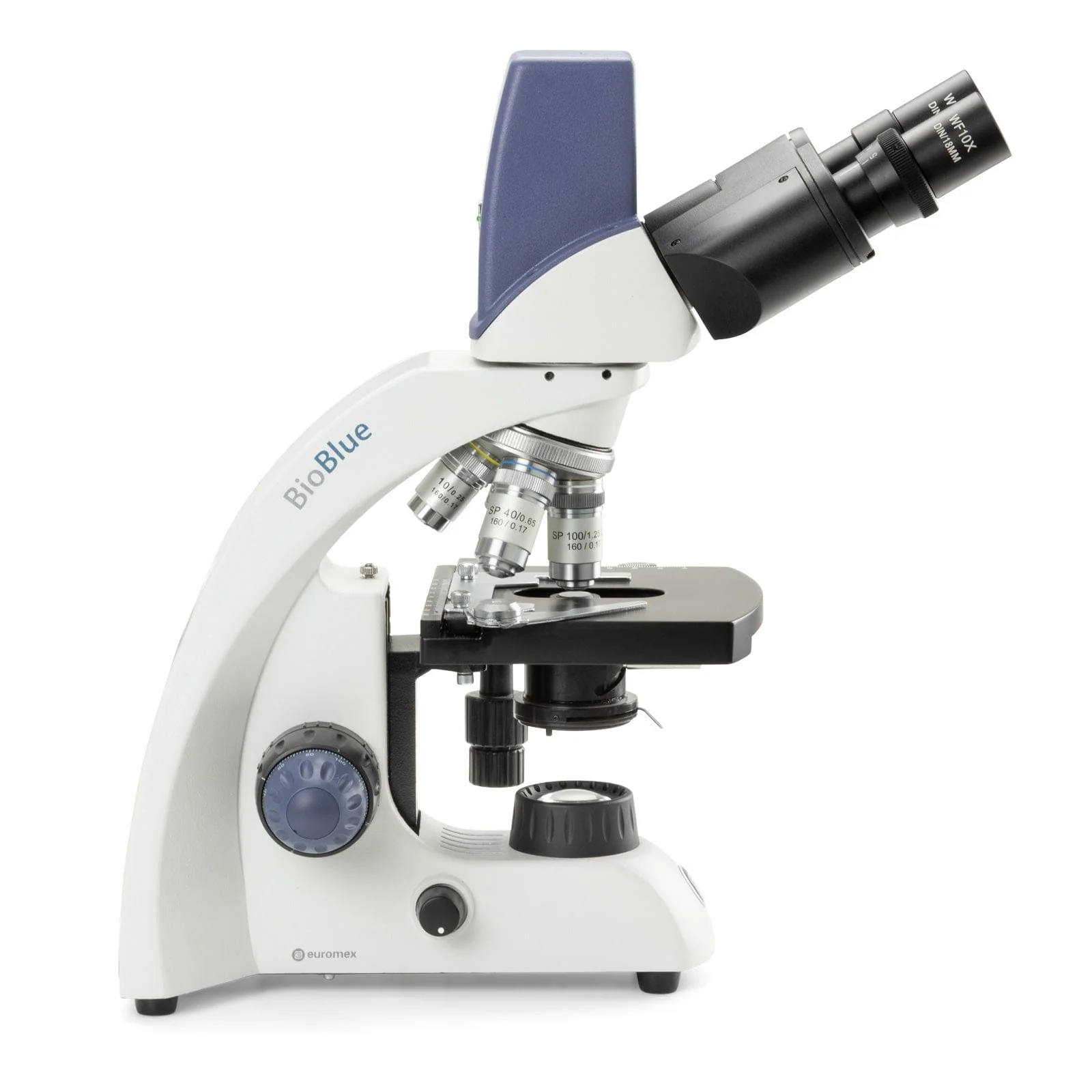 Euromex BioBlue Series Portable Binocular Compound Digital Microscope w/ 5.0MP Integrated Digital Camera - Image 4