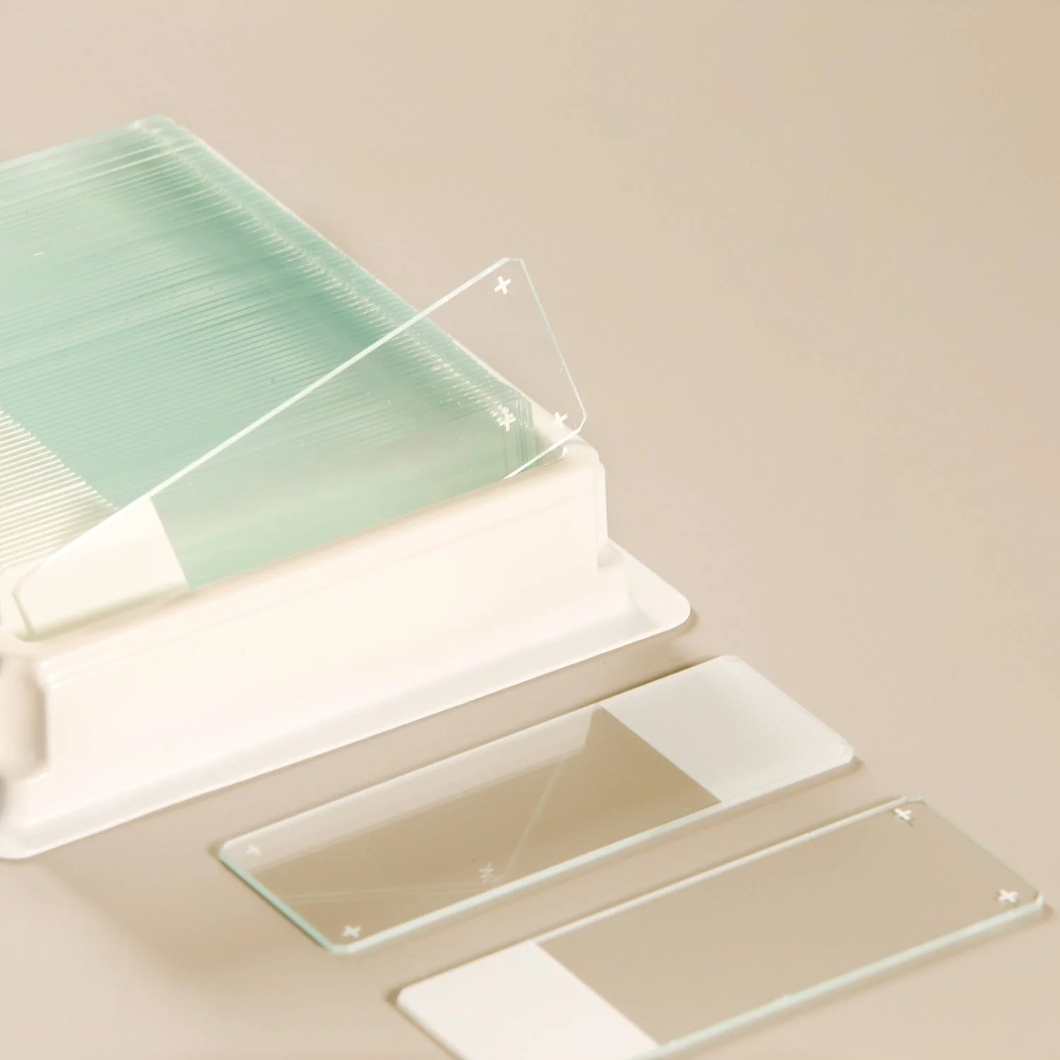 AmScope 72pc Blank Positive Charge Slides - Image 5