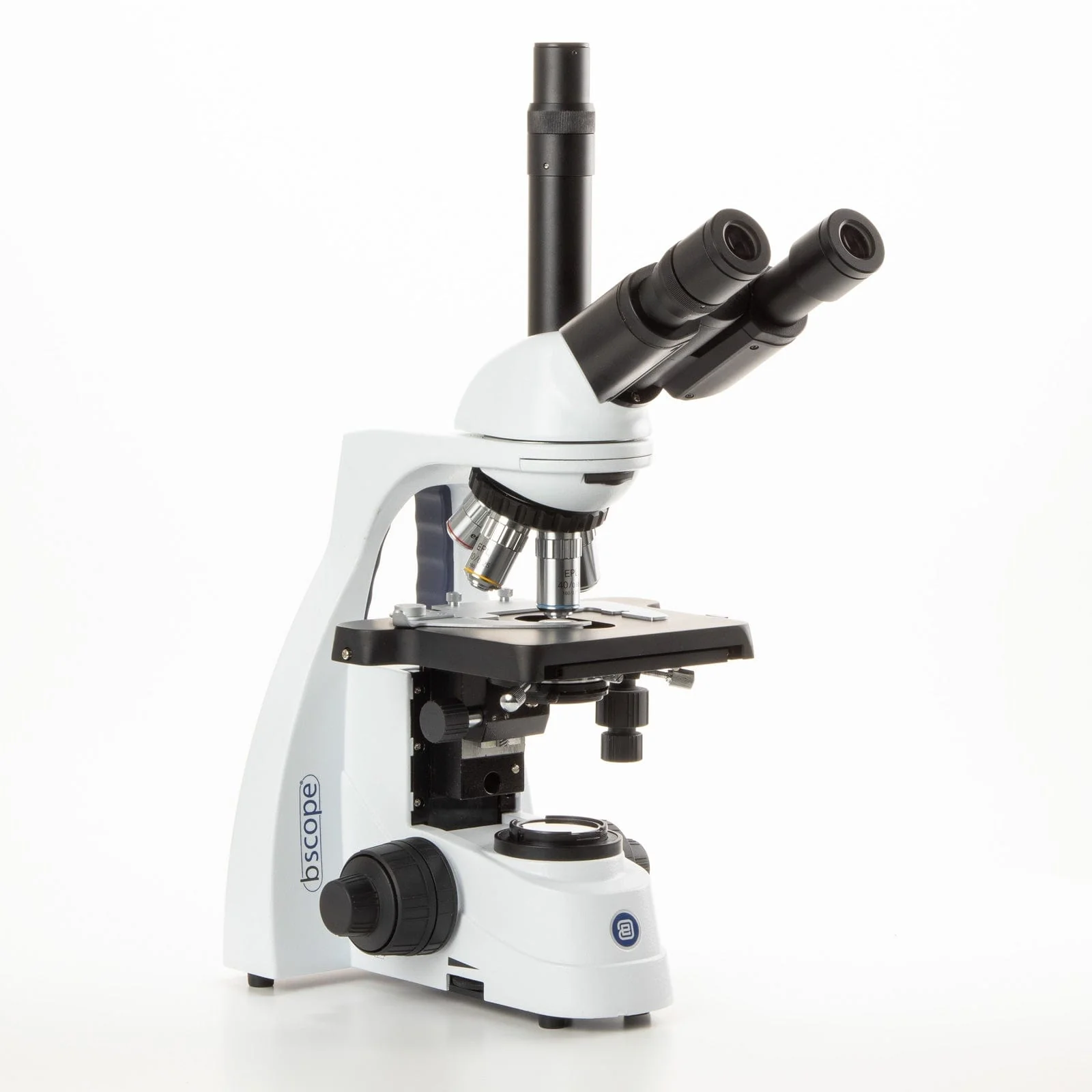Euromex bScope Series Trinocular Compound Microscope with E-plan Objectives - Image 4
