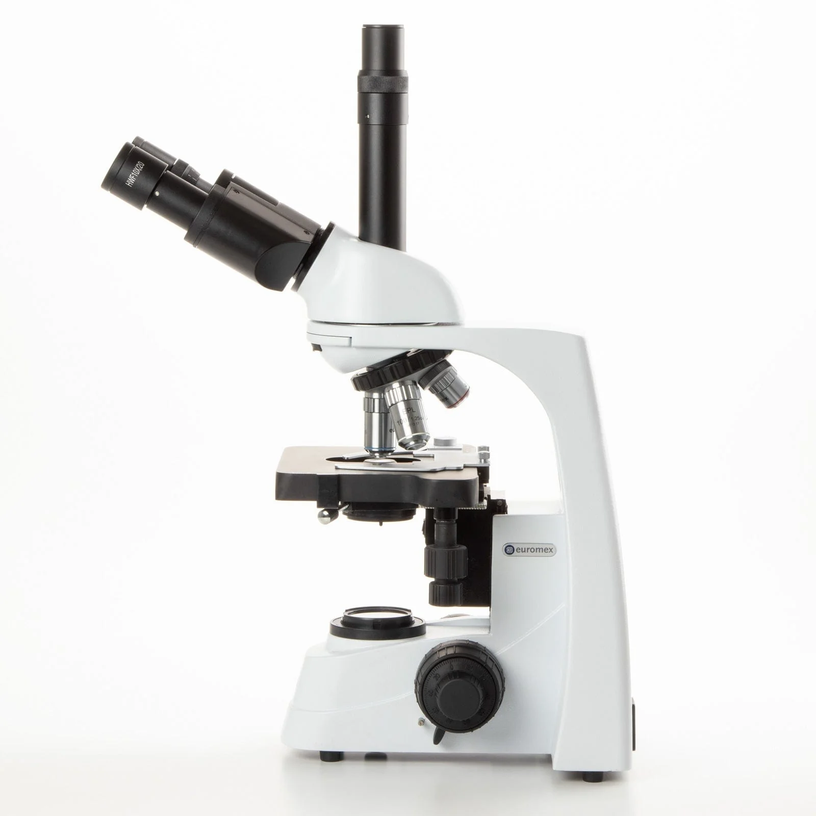 Euromex bScope Series Trinocular Compound Microscope with Plan IOS Objectives - Image 4