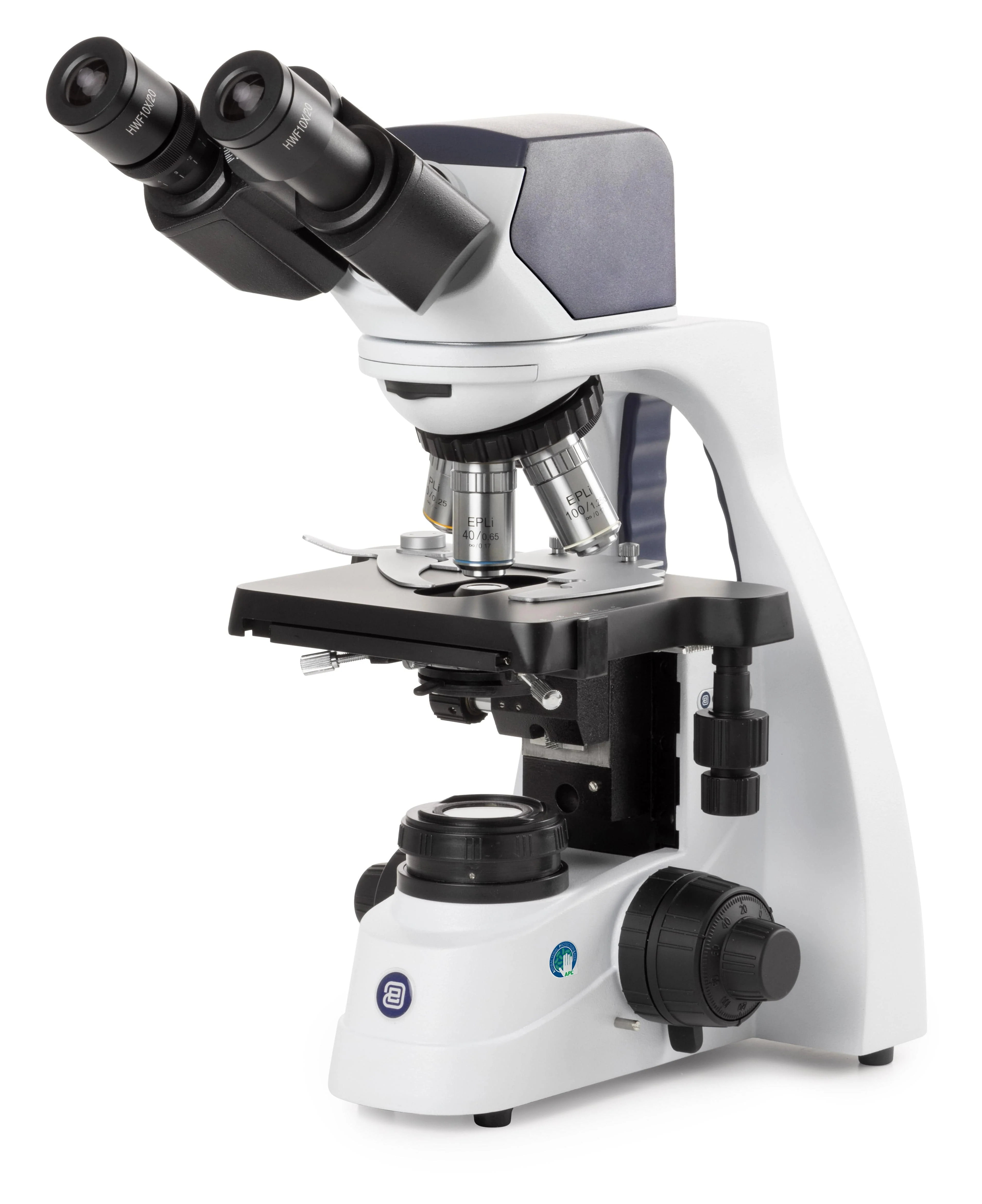 Euromex bScope Series CMOS Binocular Digital Compound Microscope with E-plan IOS Objectives - Image 5