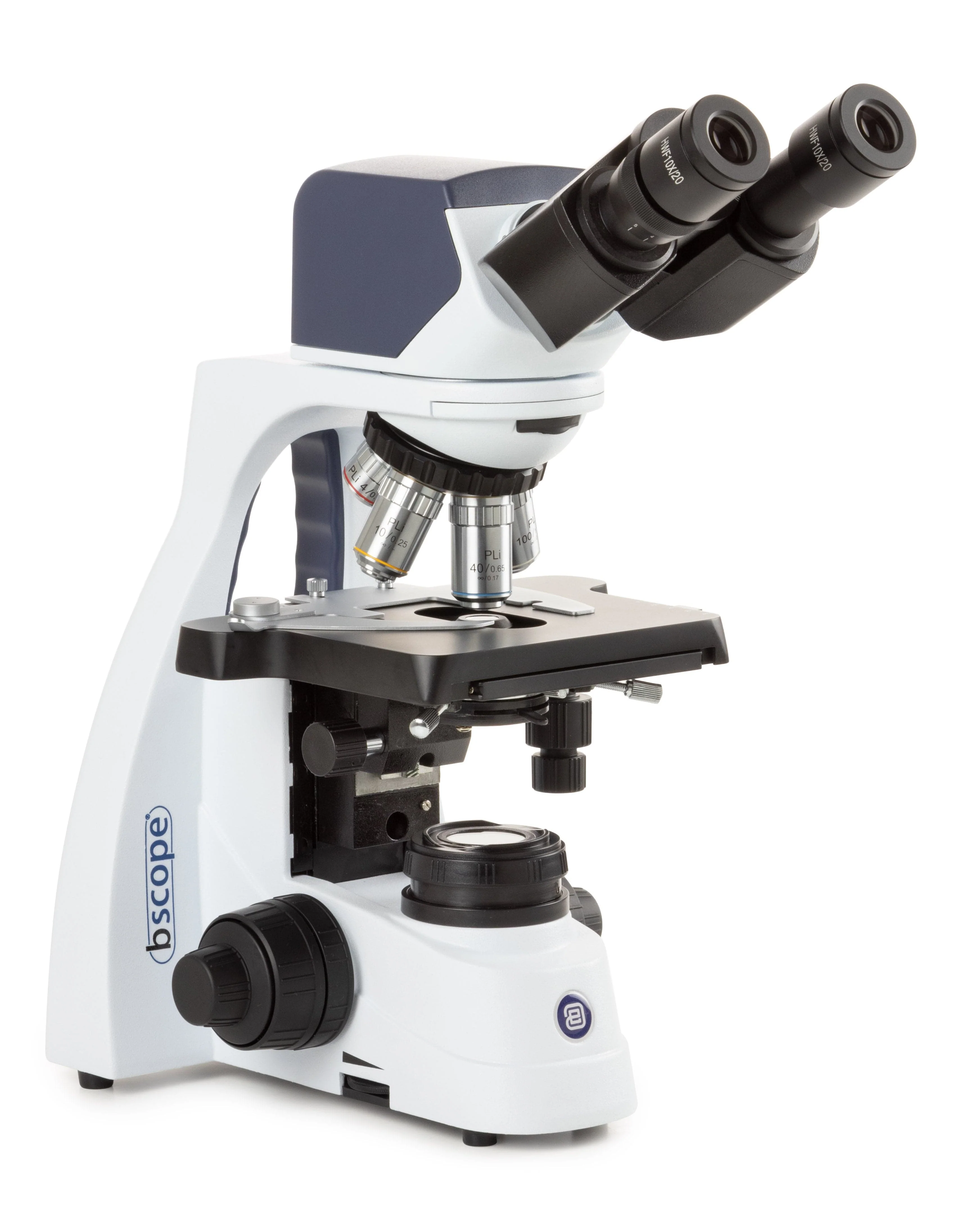 Euromex bScope Series CMOS Binocular Digital Compound Microscope with Plan IOS Objectives - Image 2