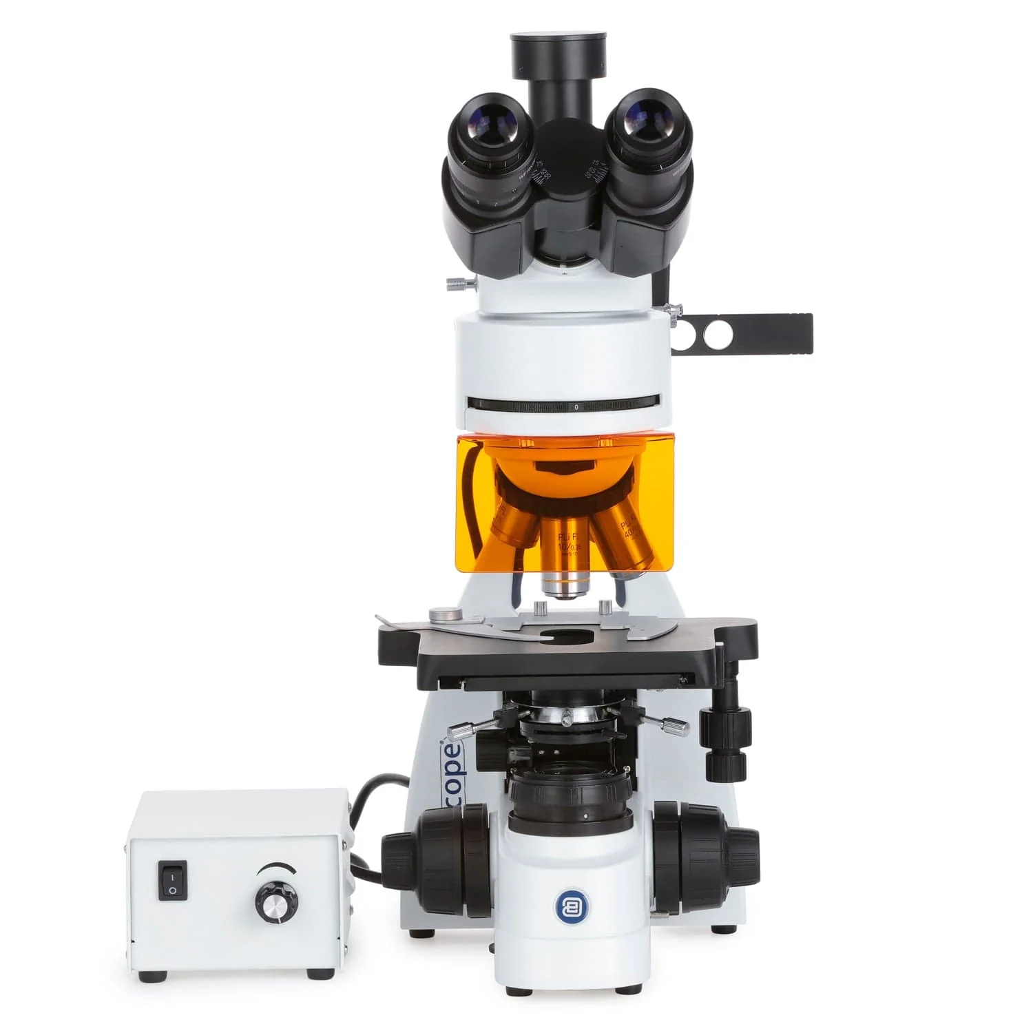 Euromex bScope Series Trinocular Compound Microscope 40X-1000X Magnification with Epi-Fluorescence (Blue, Green, Violet, and Ultra-violet) - Image 4