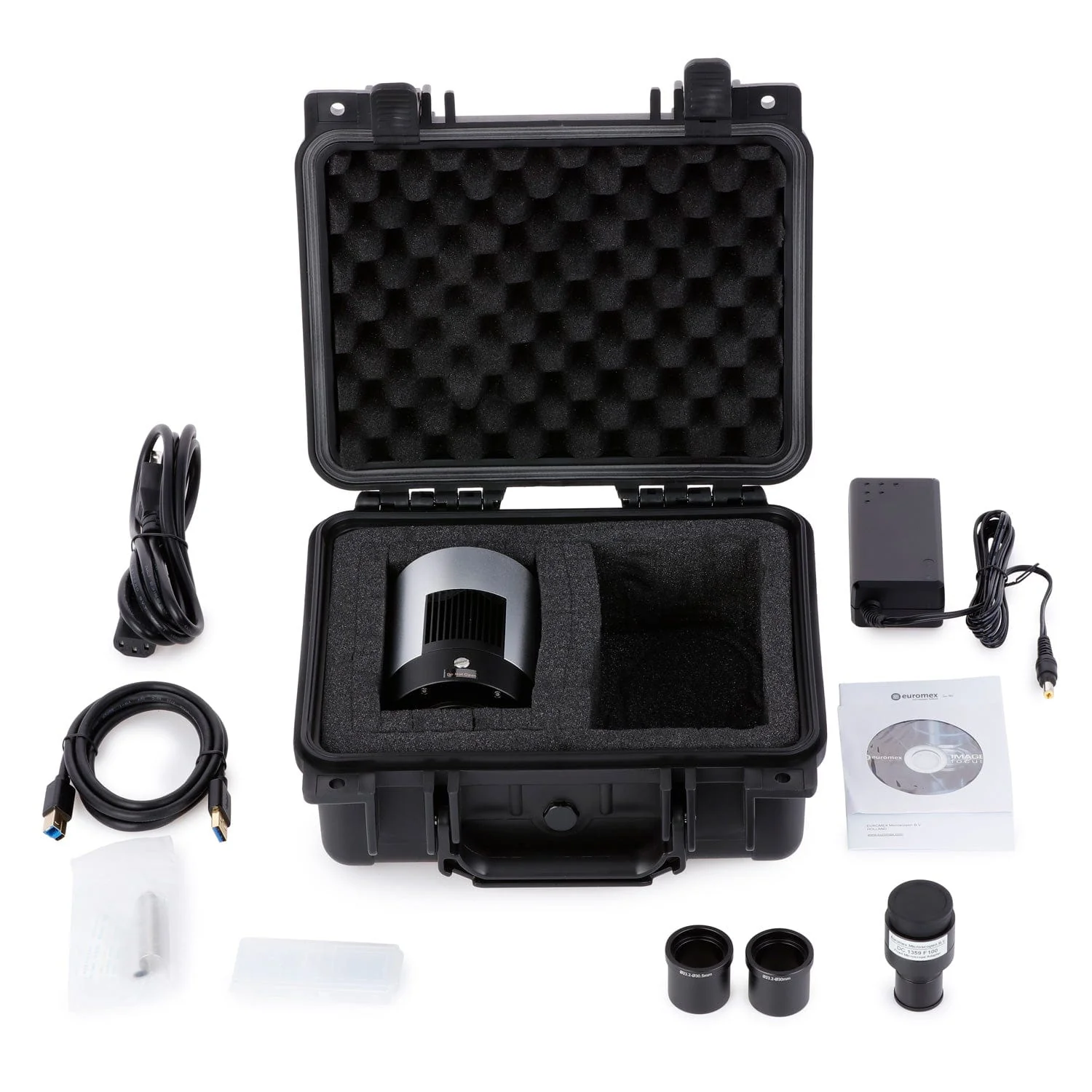 AmScope DC Series Peltier Cooled 20.0MP USB 3.0 CMOS C-Mount Microscope Camera - Image 4