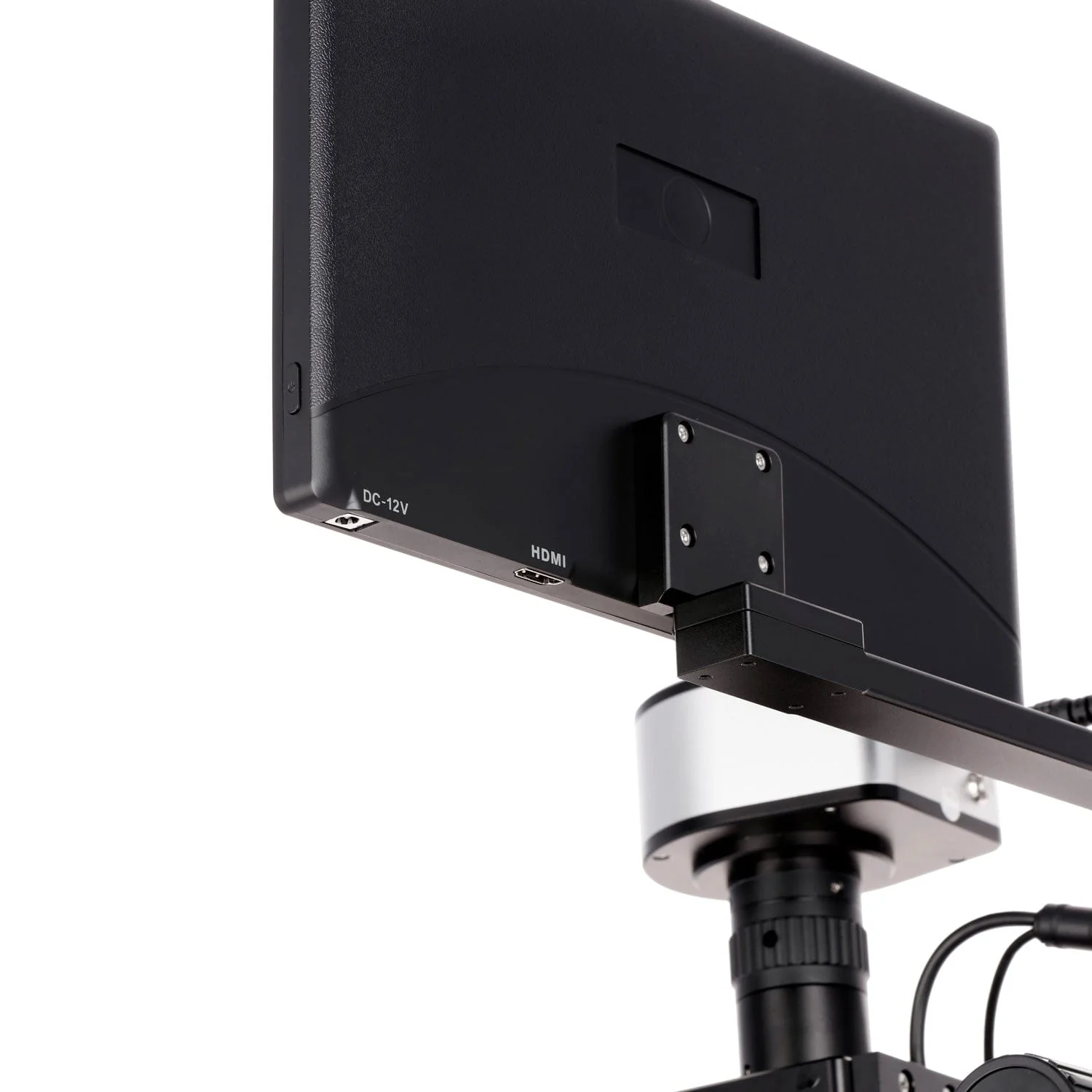 AmScope DM650 Series Digital Video Inspection Digital Microscope HD 0.6X-5X Magnification on Table Stand with Smart Motorized Auto-Zoom + 11.6" HD Monitor - Image 6
