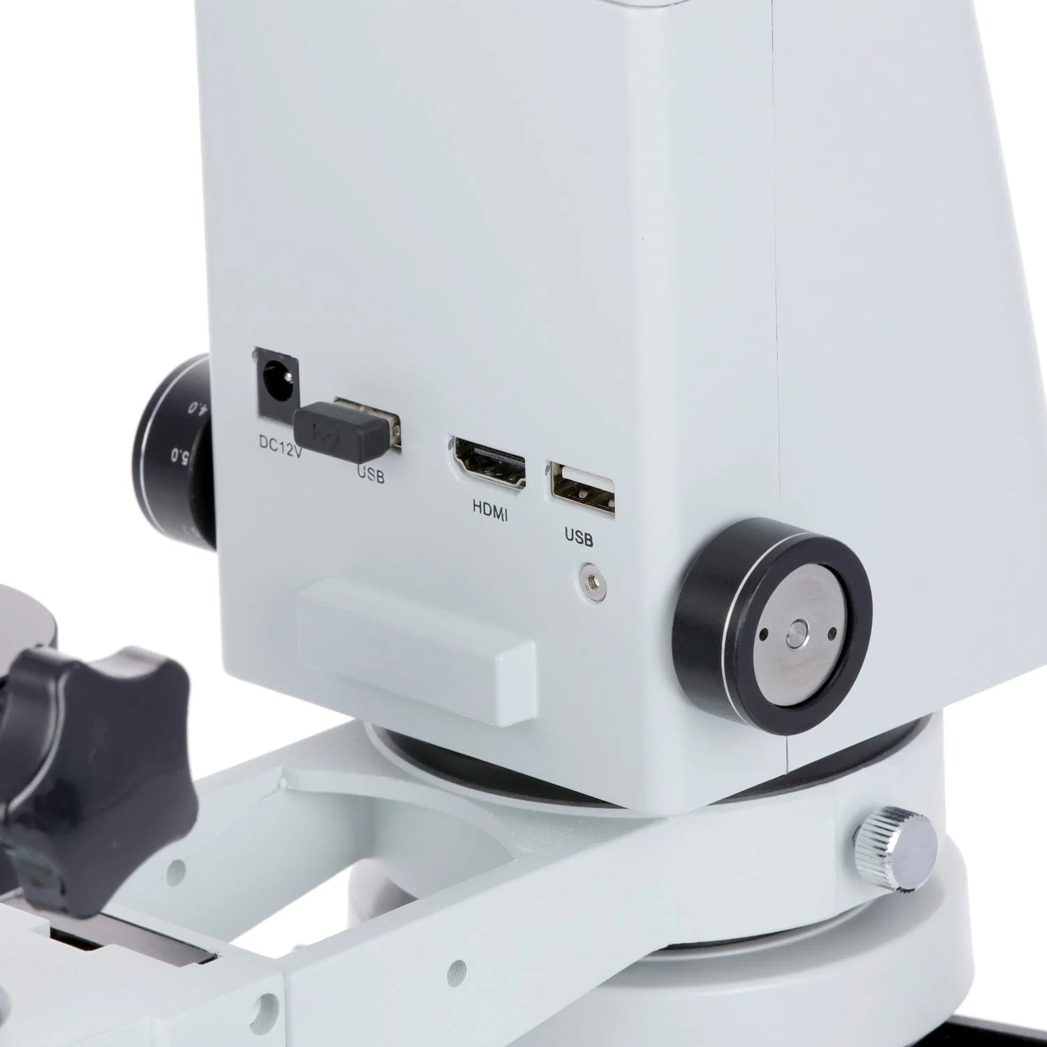 AmScope DM750 Series Zoom Tabletop Video Inspection Digital Microscope System 0.7X-5X Magnification Optional 1080p Monitor & 3D Rotary Viewer - Image 8
