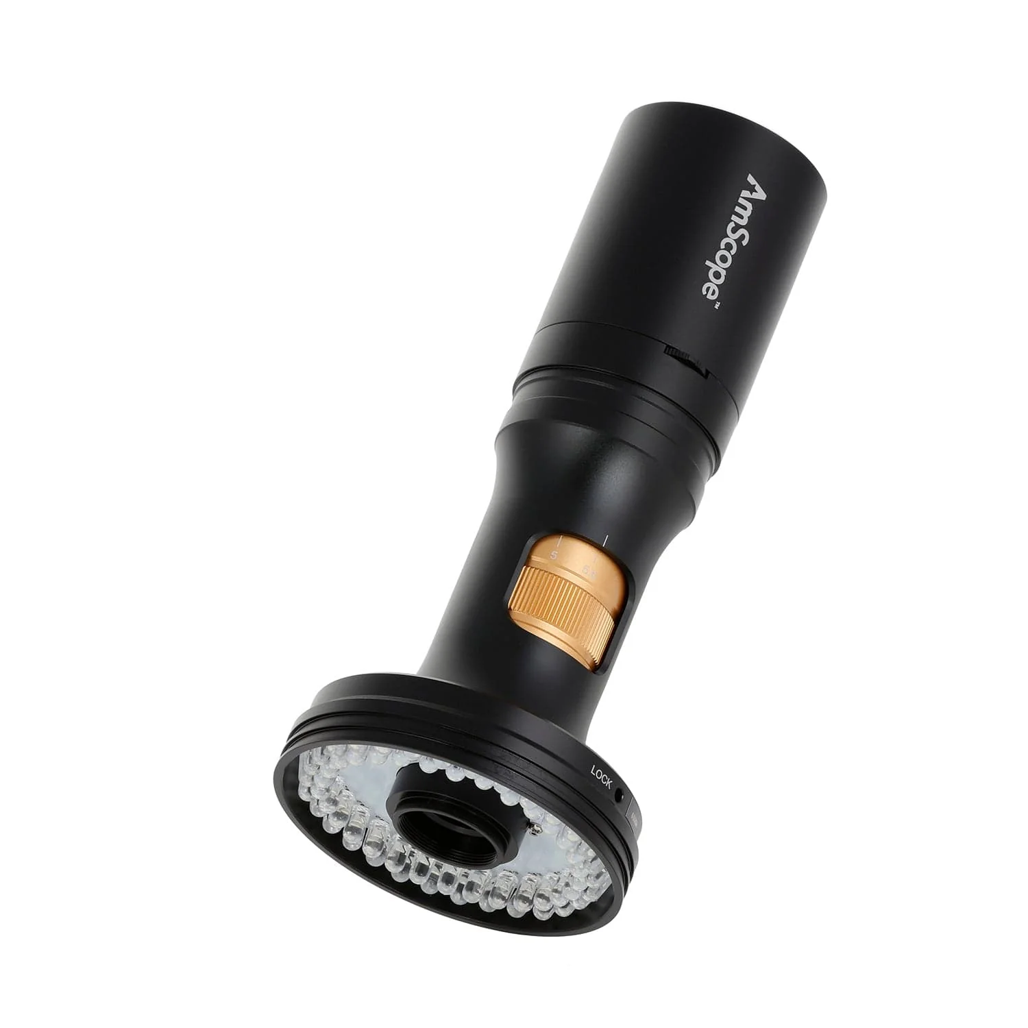 AmScope DM756 1080p HDMI All-in-One Digital Microscope with Zoom Optics + Ring Light