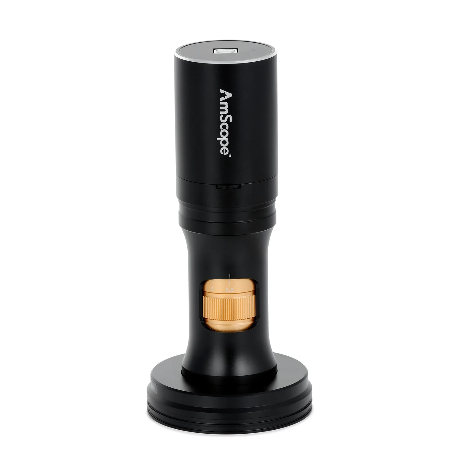 AmScope DM756 Series 8.3MP USB All-in-One Digital Microscope with Zoom Optics on Double-Arm Boom-Stand - Image 3